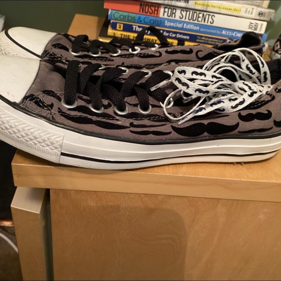 Mustache converse deals