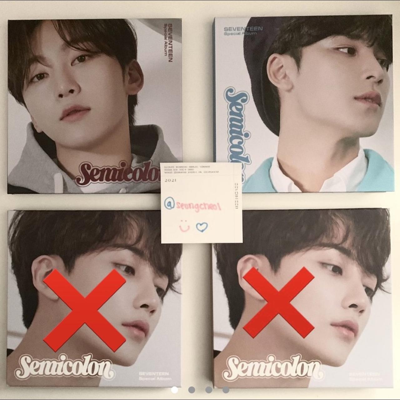 Seventeen Semicolon Album cheapest Jeonghan version