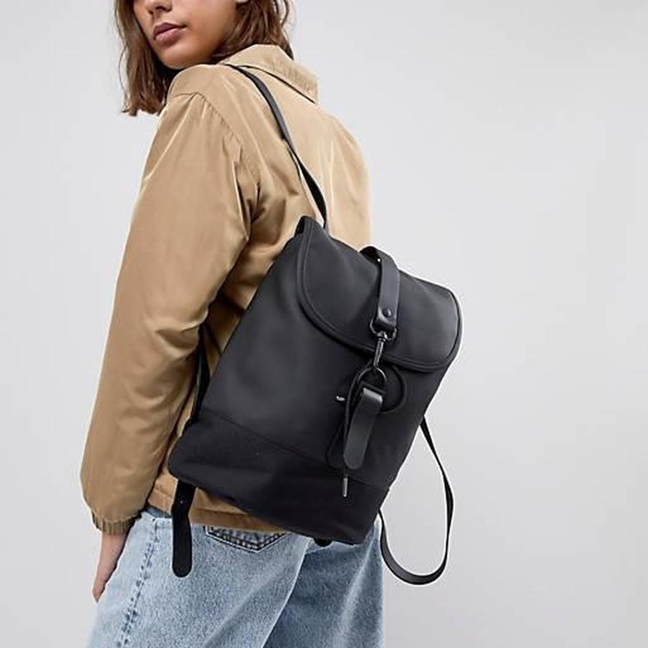 rains waterproof drawstring backpack