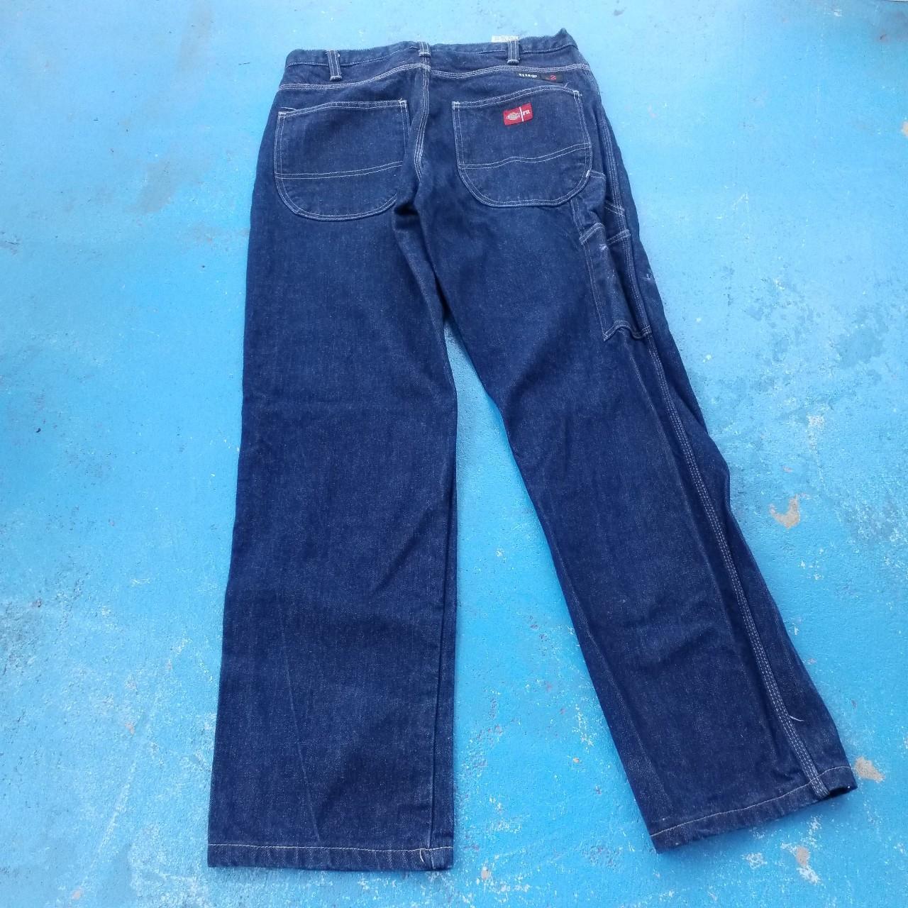 Dickies carpenter jeans flame resistant 32 x 32... - Depop