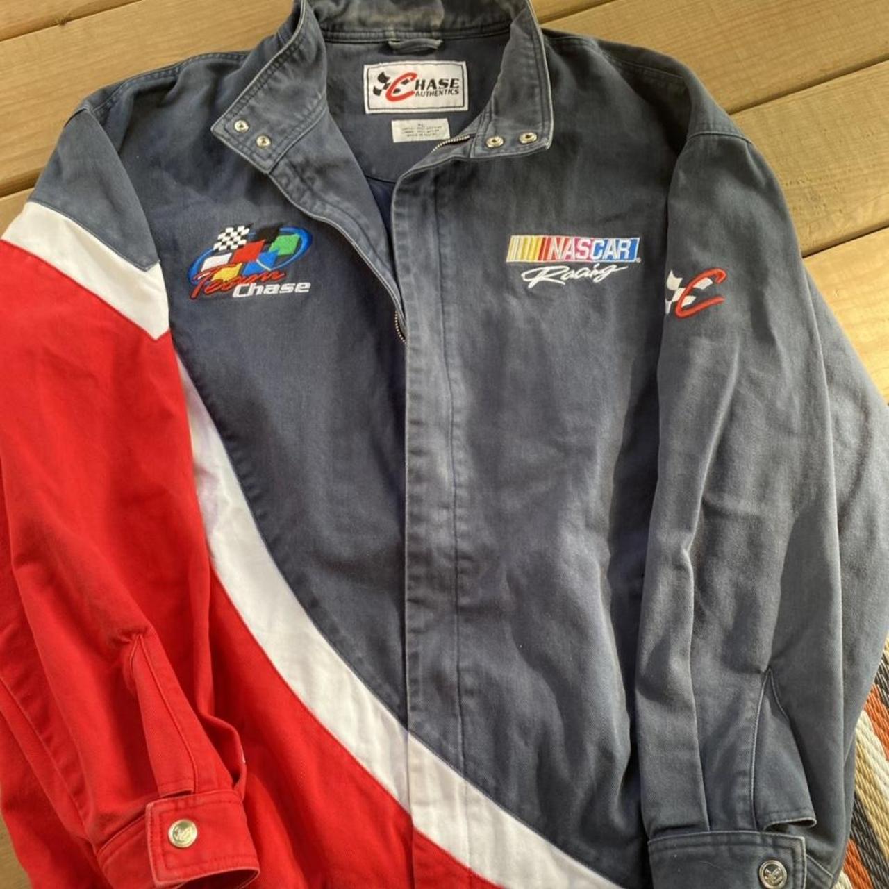 Nascar jacket. Team chase. Tagged a XL. In great... - Depop