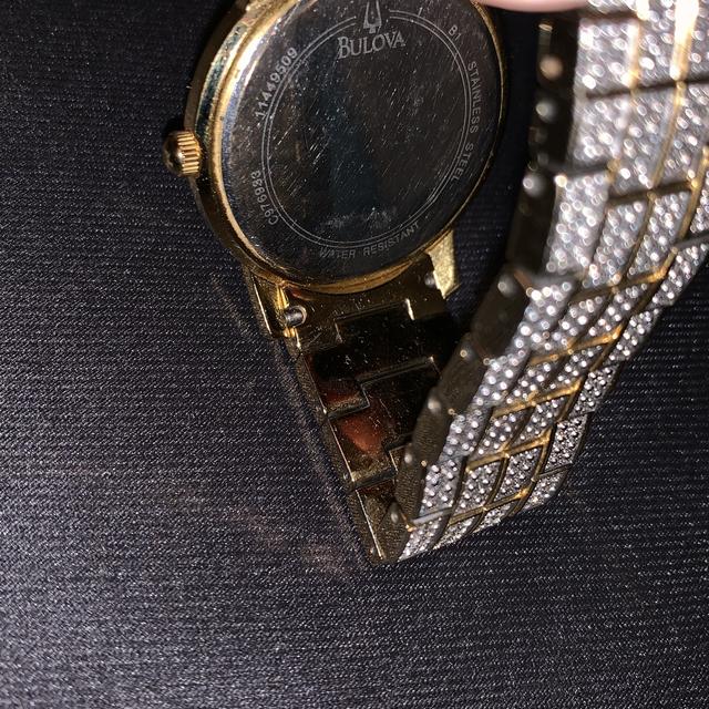 Used Bulova watch C976933 minor scratches. It s a