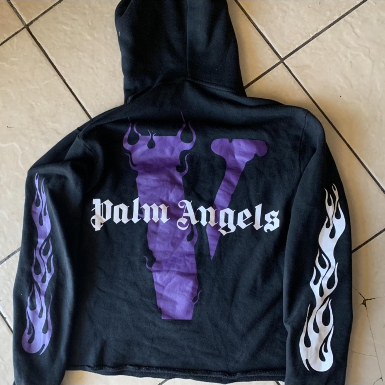 Vlone x palm angels it has no stains or damage done... - Depop