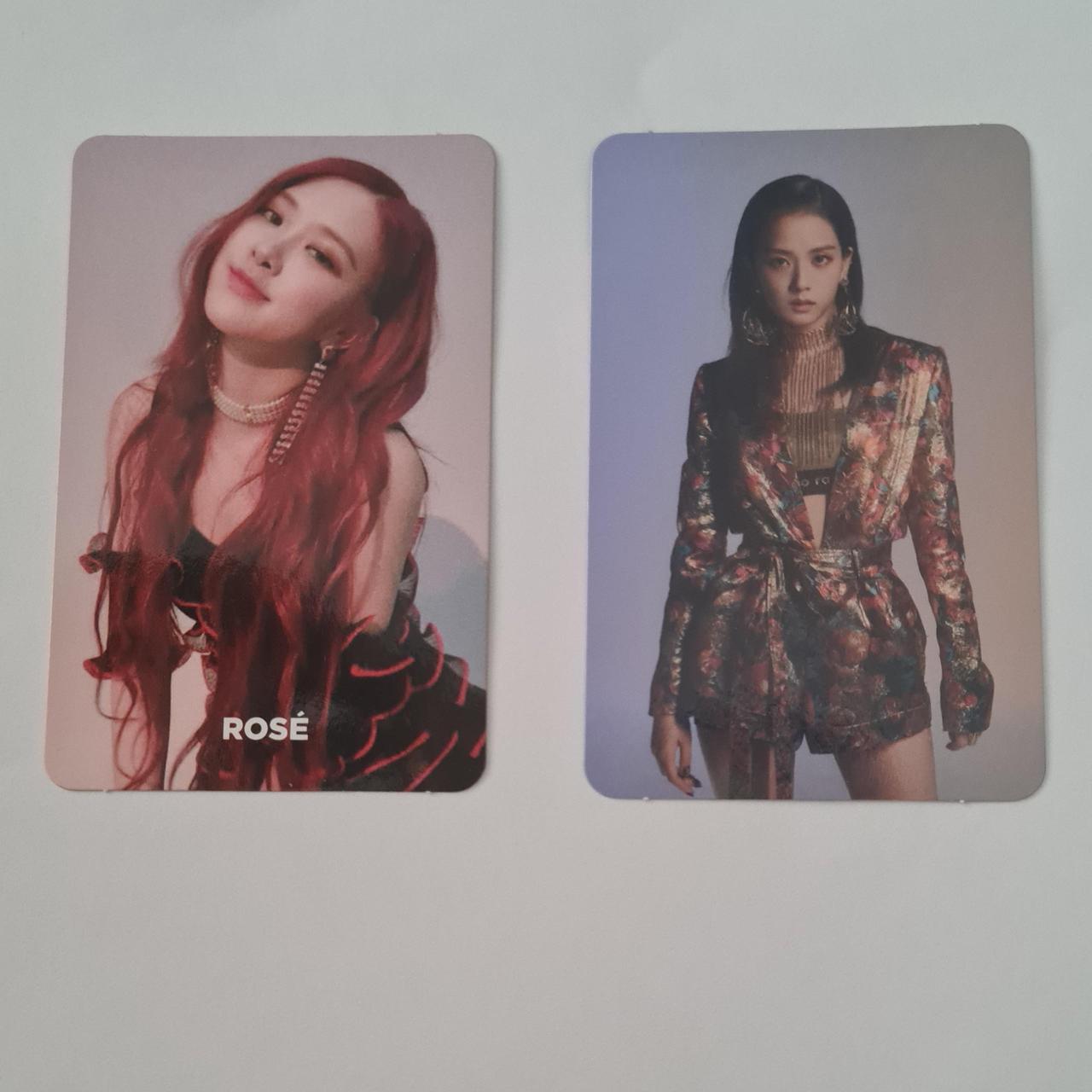 Blackpink Rosé & Jisoo photocards DM me for... - Depop