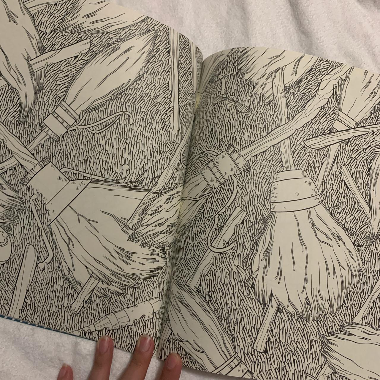 Harry Potter coloring book! 90 pages of beautifully - Depop