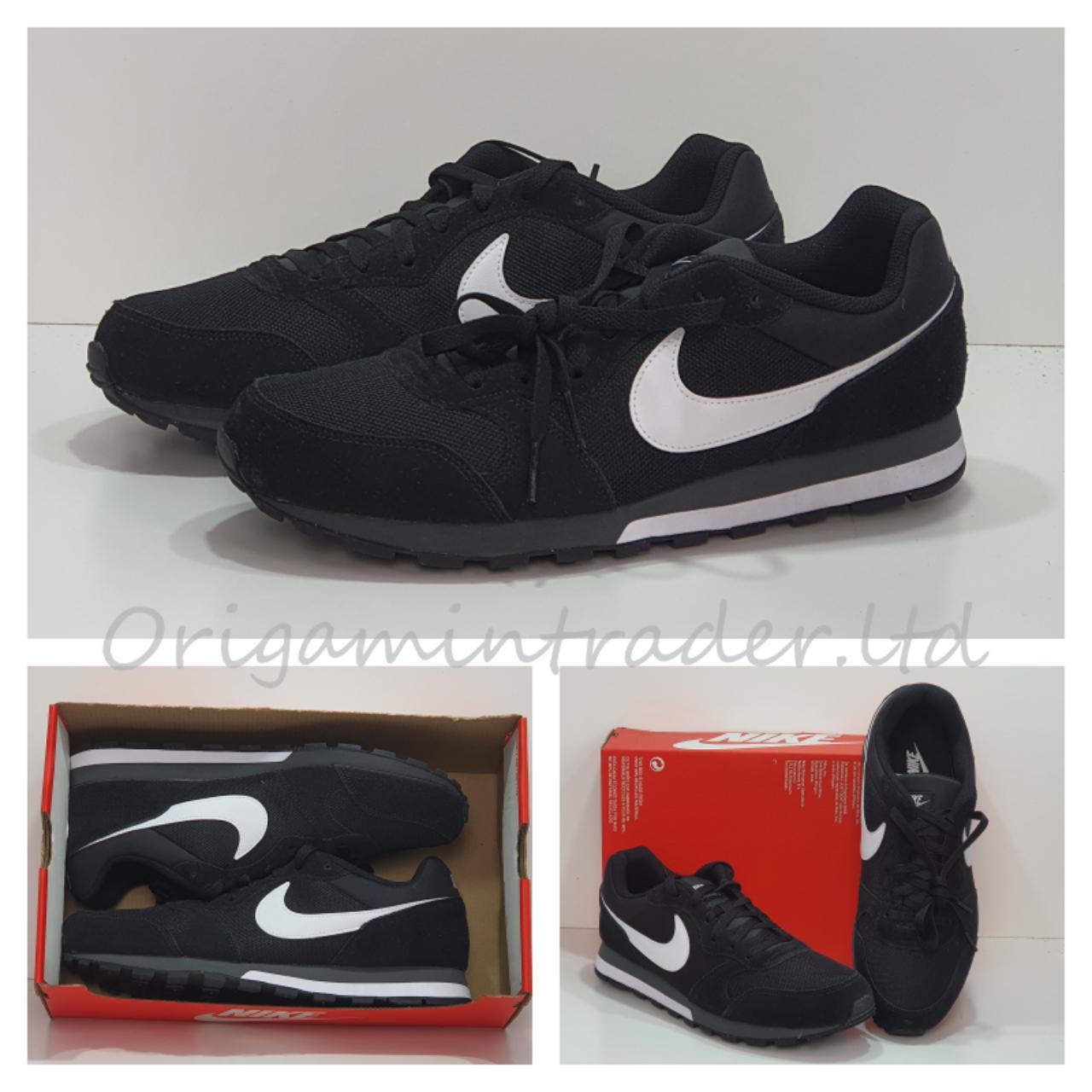 Nike MD Runner 2 Trainers Black White. Depop