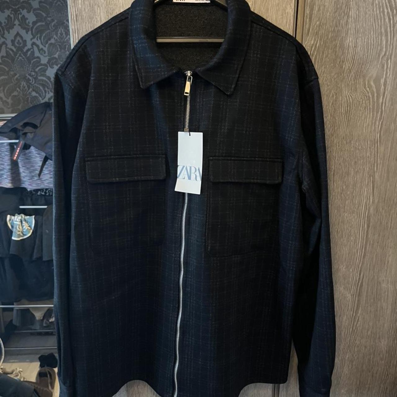 shacket zara mens