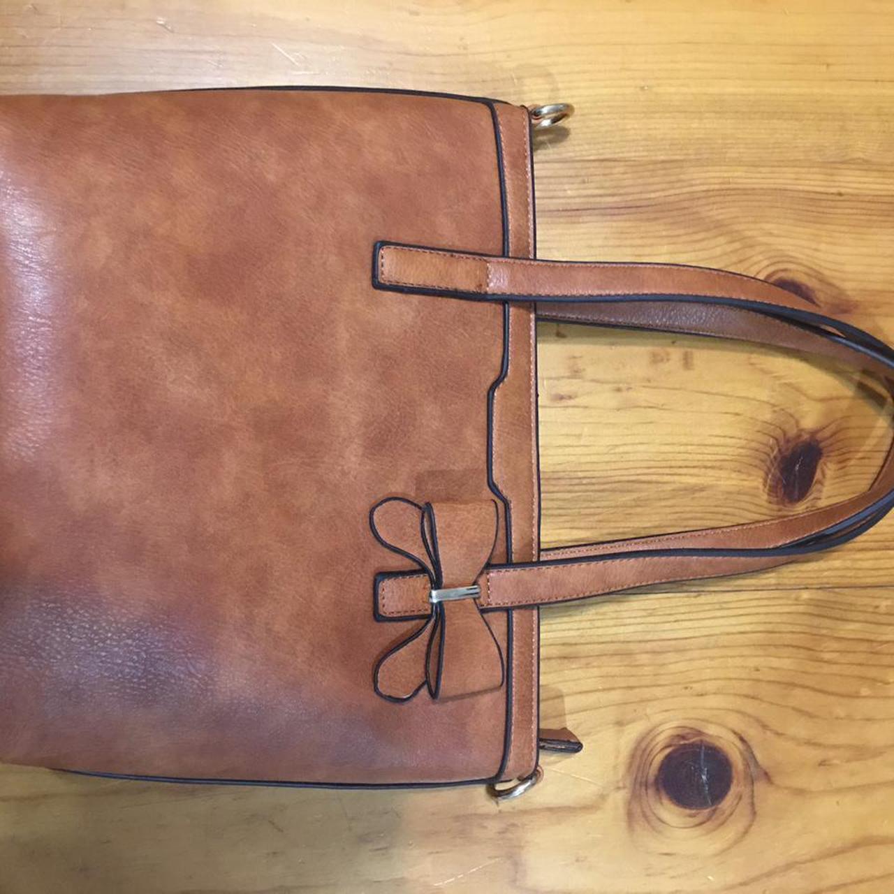 Marshalls brown tote bag with shoulder strap Never... Depop