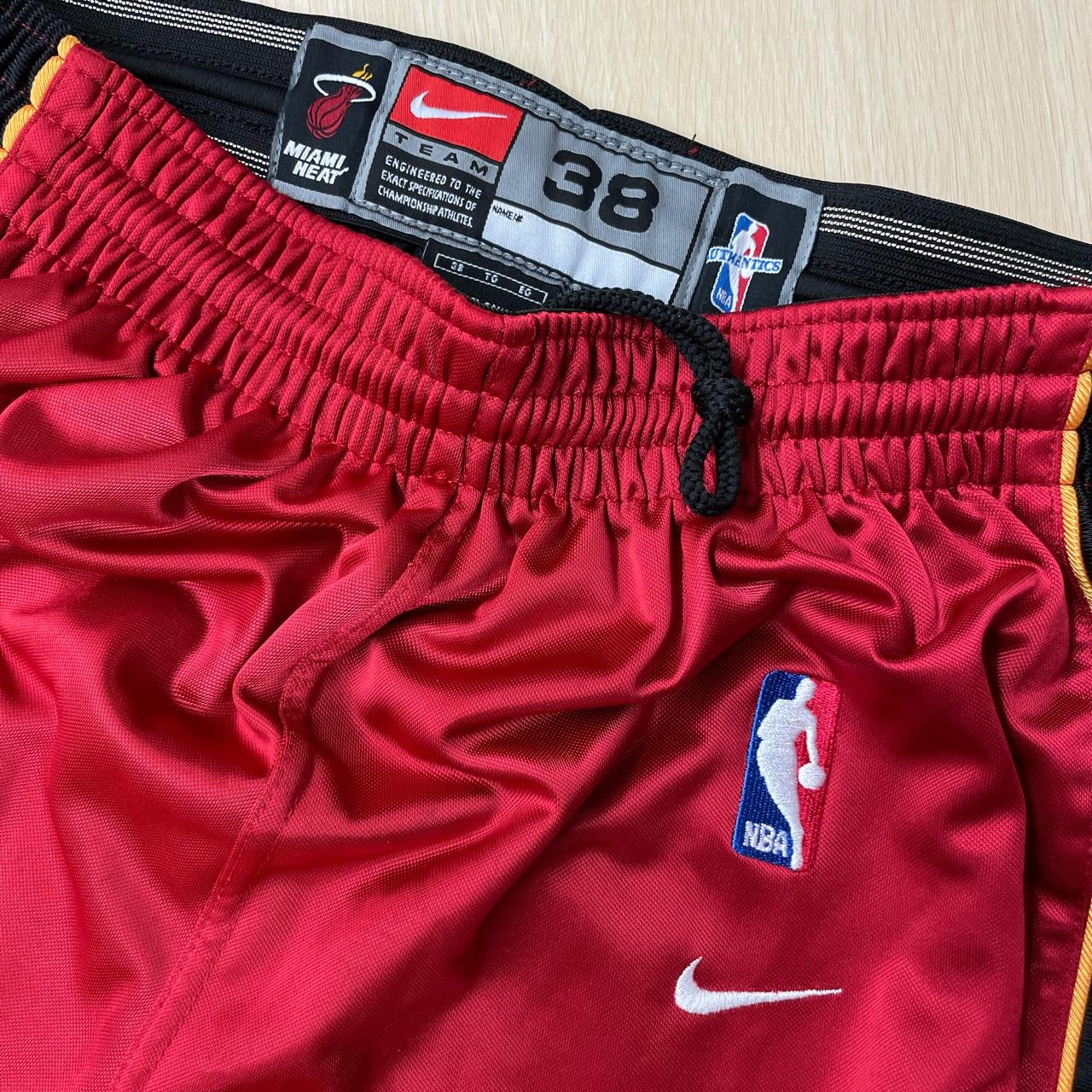 Vintage Nike Authentic MIAMI HEAT Basketball Shorts