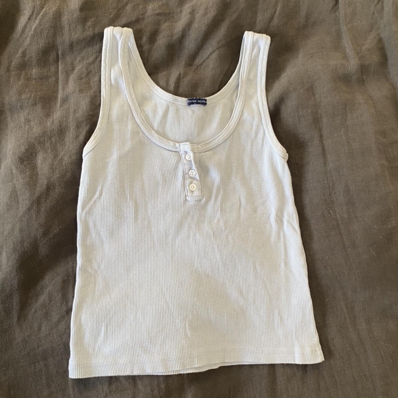Adorable Brandy Melville Dalis tank top with button