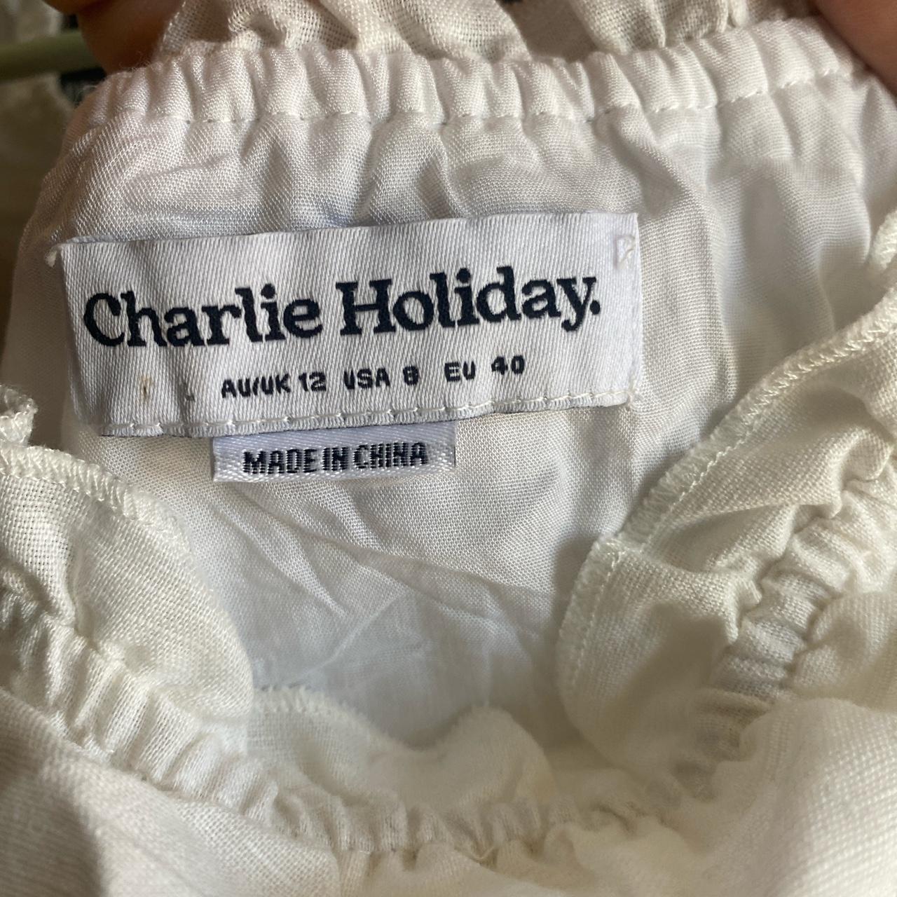 Product Image 4 - Charlie Holiday white shirred dress