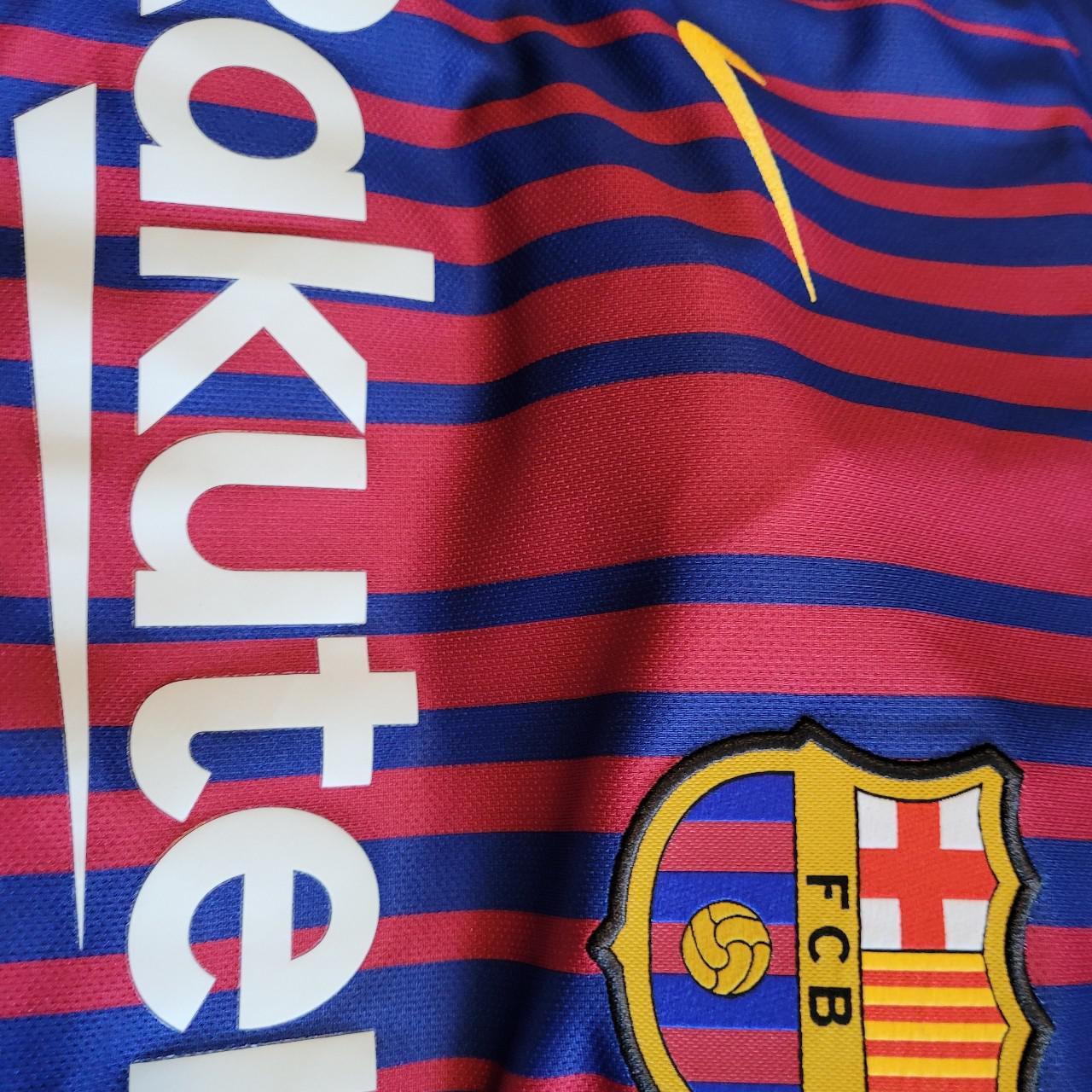 Extra logo pictures for barca jersey - Depop