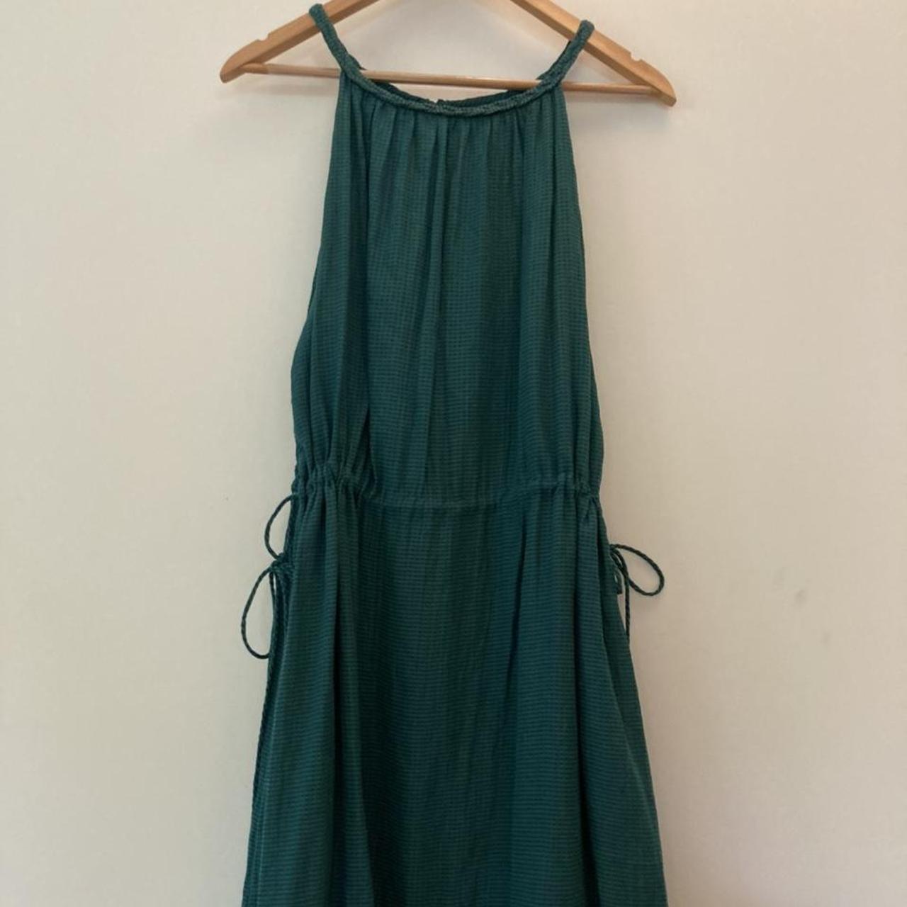 Tigerlily turquoise flowy mini dress Woman’s size... - Depop