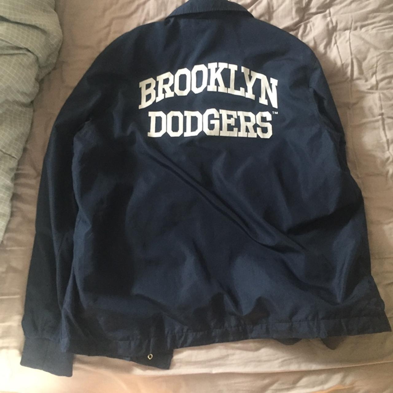 Majestic Brooklyn Dodgers Hollis Coach Jacket in Blue for Men