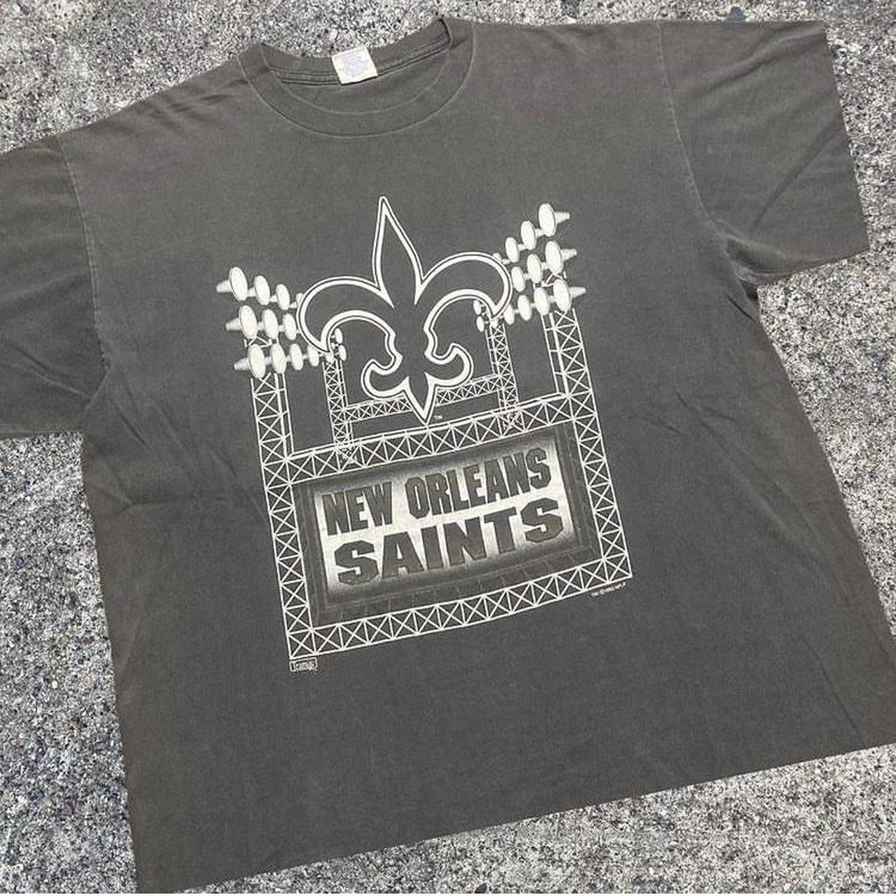 Vintage 1990s NFL New Orleans LA Saints t-shirt by - Depop