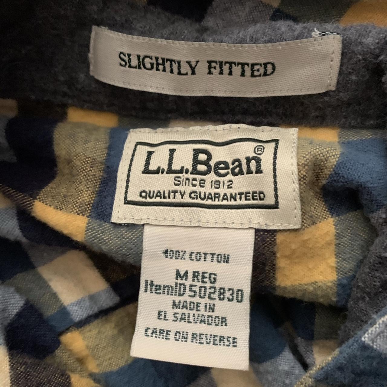 Men’s LL Bean flannel Size medium, fits true to... - Depop