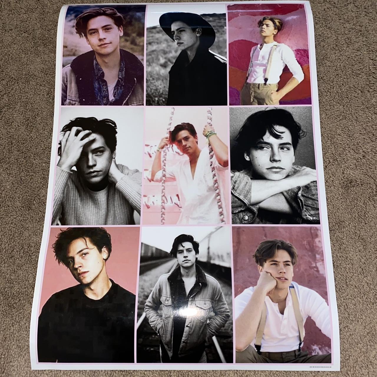 Cole Sprouse Poster Great condition, with a... - Depop