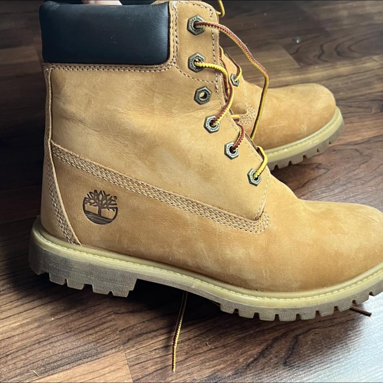 Some good ‘ol timberland boots. They’ve been sitting... - Depop