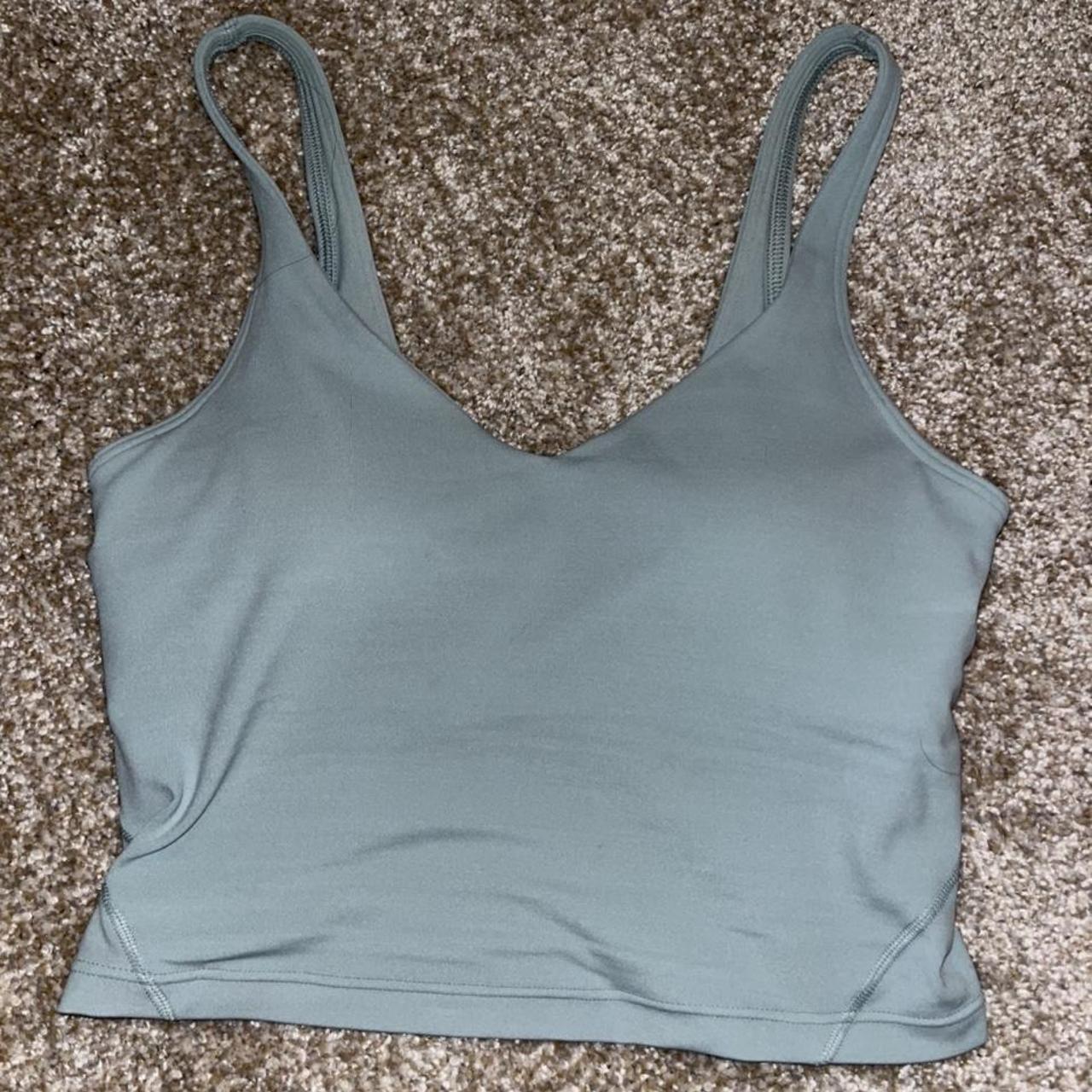 ON HOLD LULULEMON blue align tank in a size 4,... - Depop