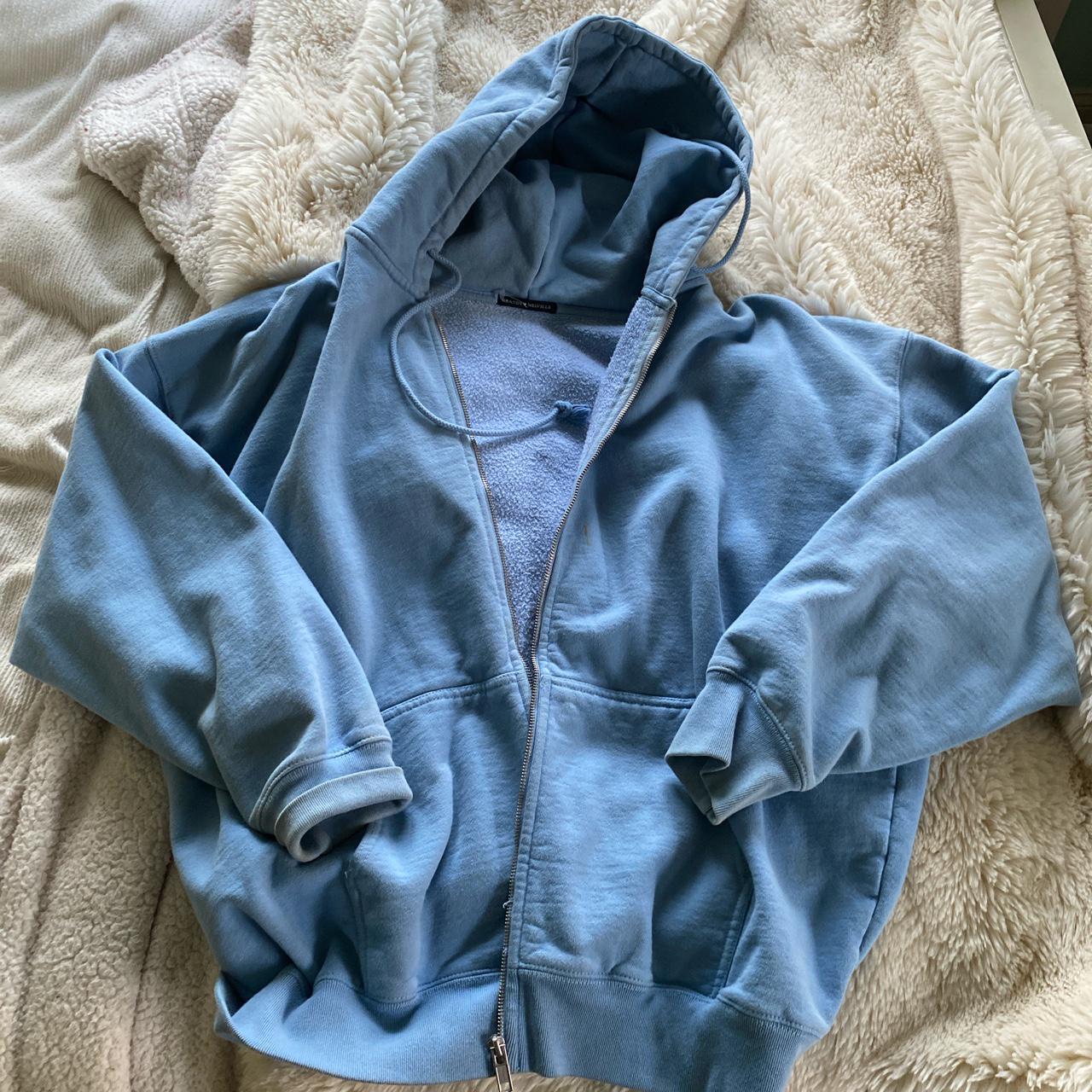 brandy melville blue sweatshirt