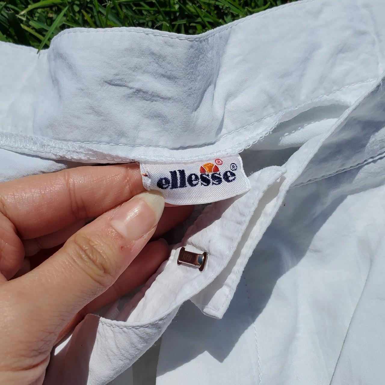 Ellesse Women's White and Blue Shorts (4)
