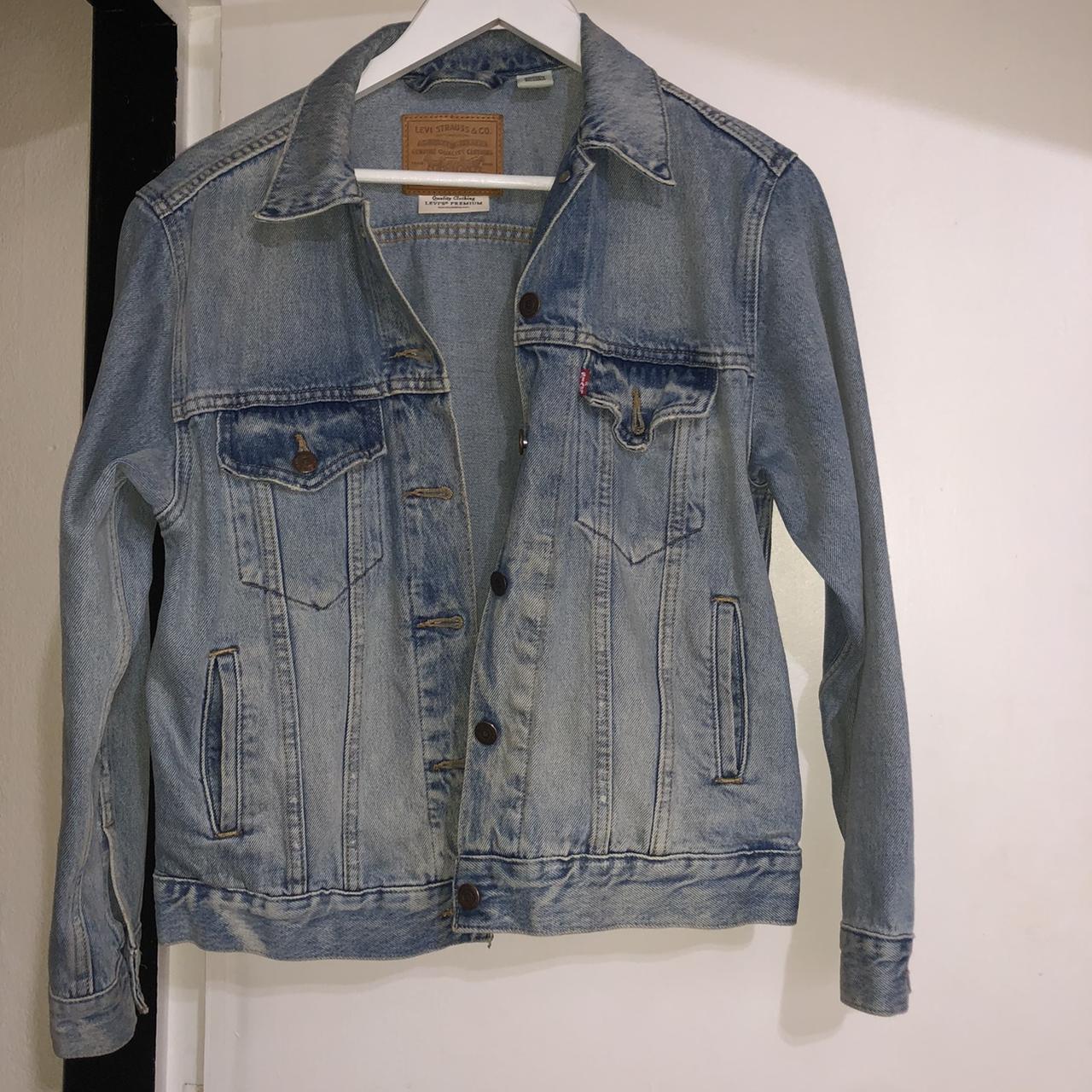 Levi's Women's Blue Jacket | Depop