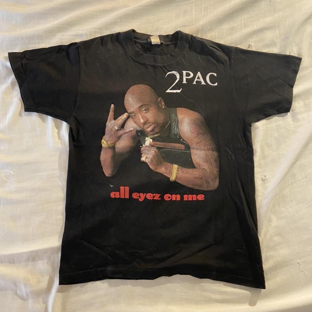 Vintage 2Pac Shirt All Eyez On Me store Death Row Records