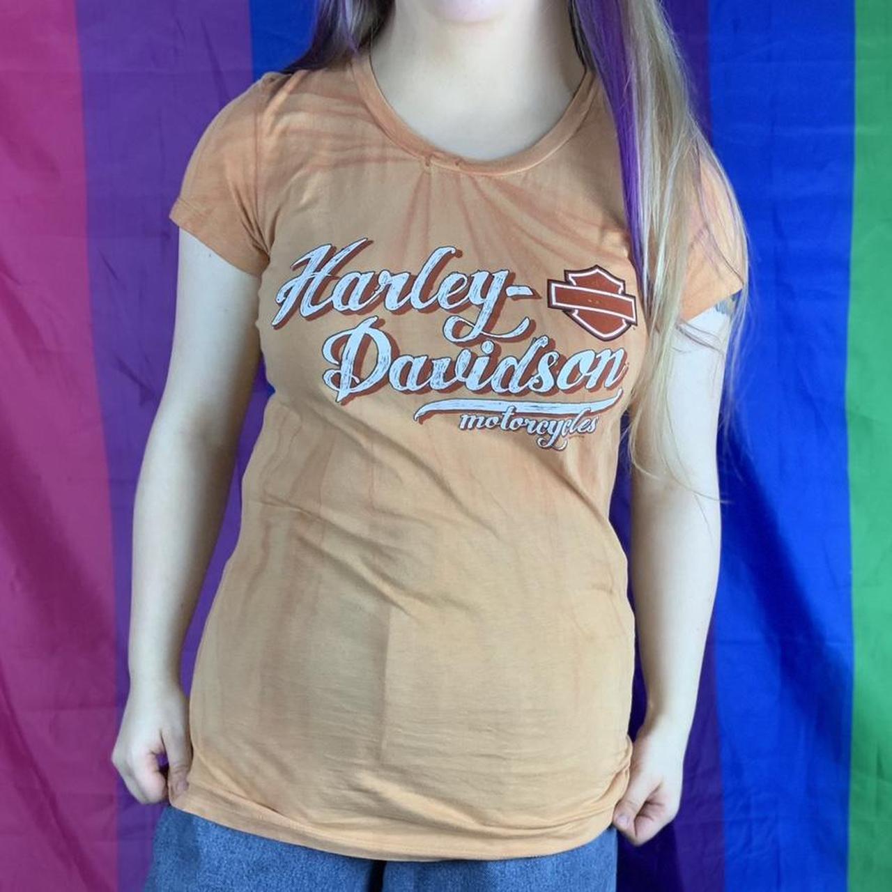 Harley Davidson Womens Multi T Shirt Depop 