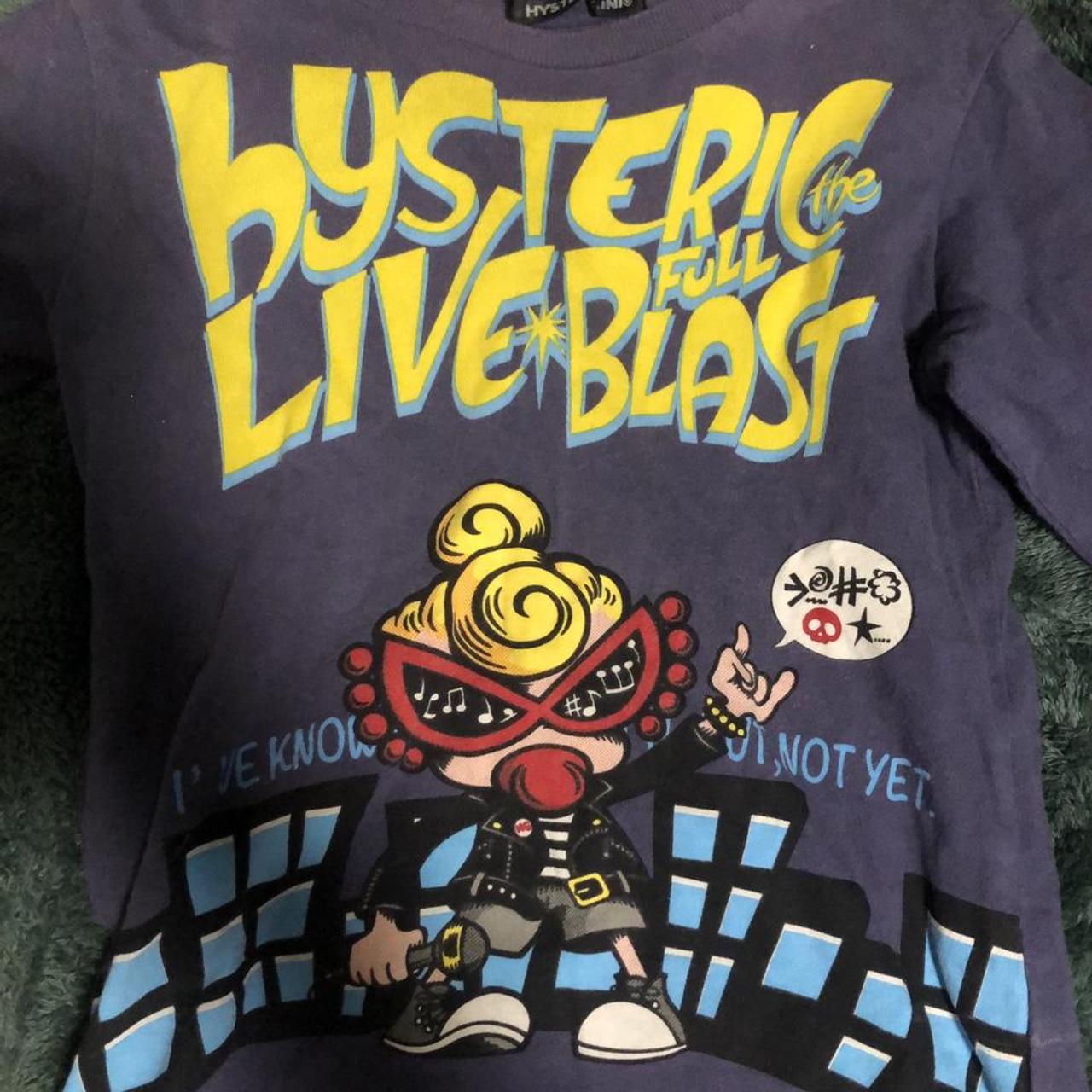 HYSTERIC GLAMOUR BABY ROCKBAND T ordered it and it... Depop