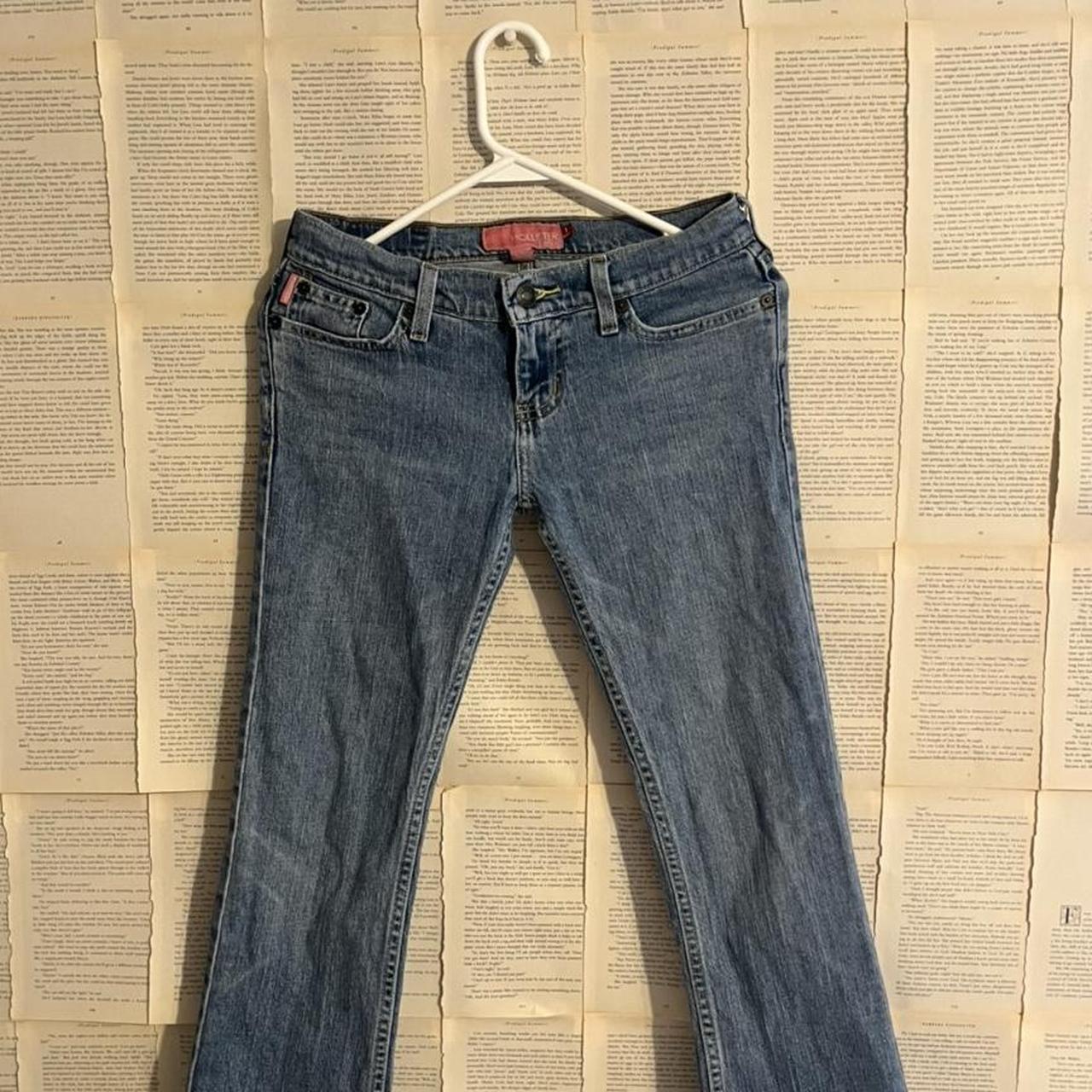 vintage hollister low rise flare jeans! these are so... - Depop