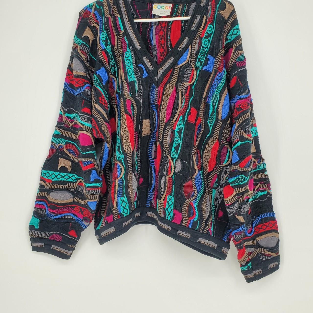 COOGI Australia V factory neck vintage sweater