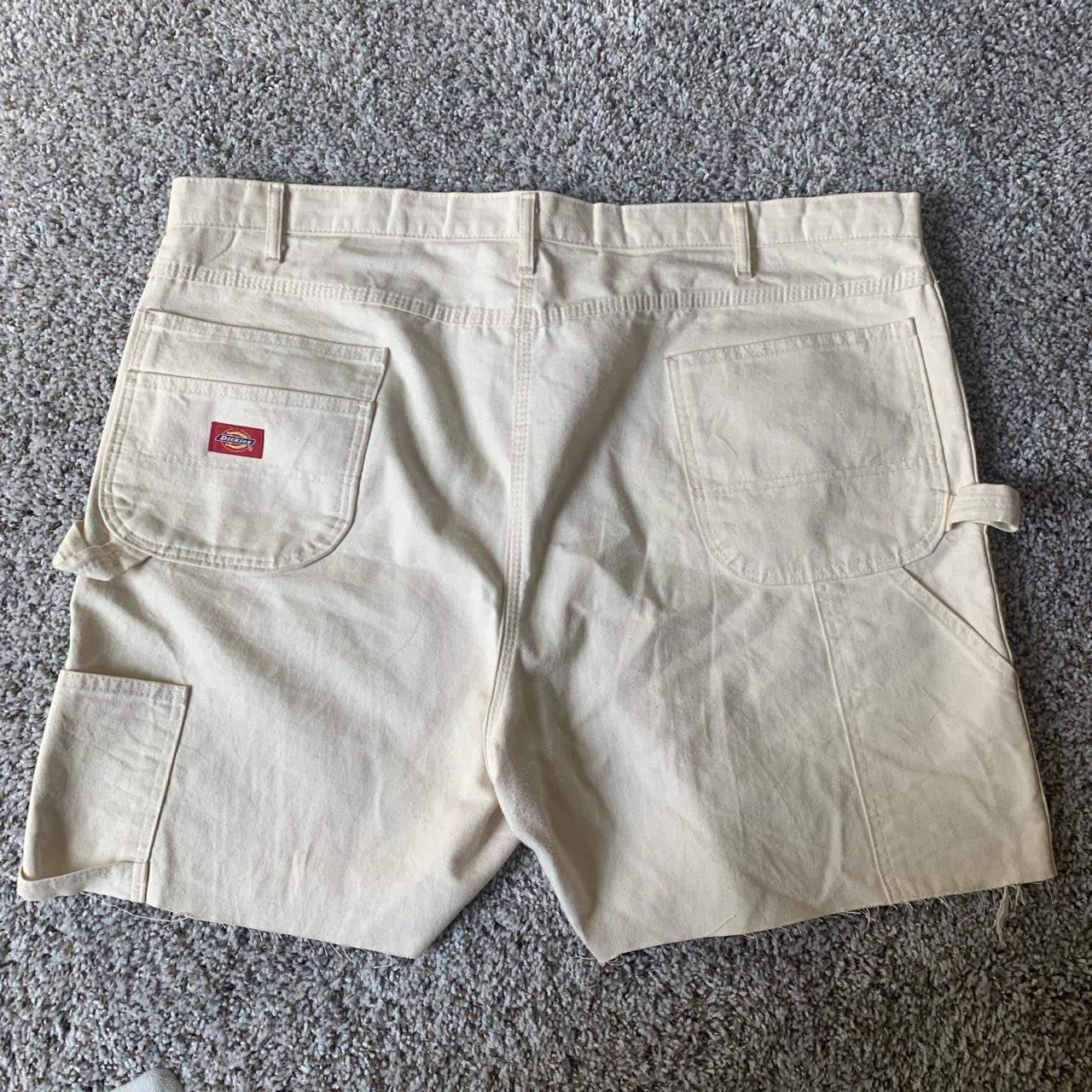 Cut off Dickies carpenter pants. Color is currently... Depop