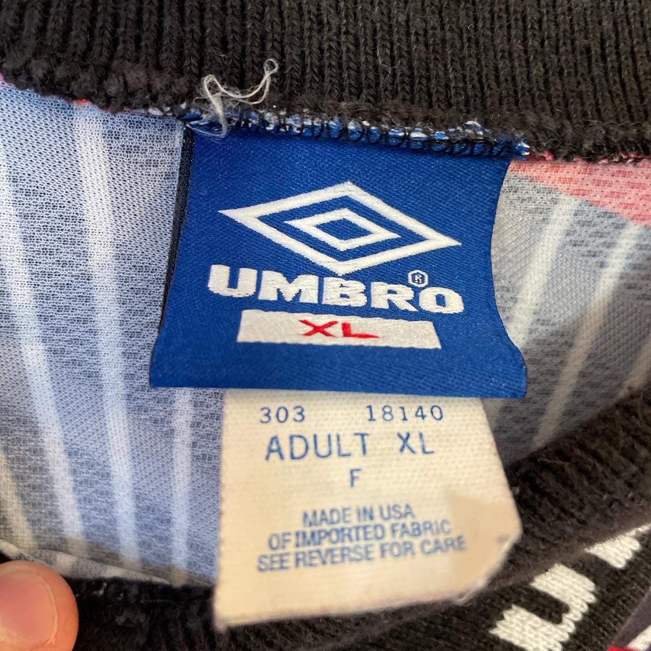 Vintage Umbro Pro Training Gray T-shirt XL 