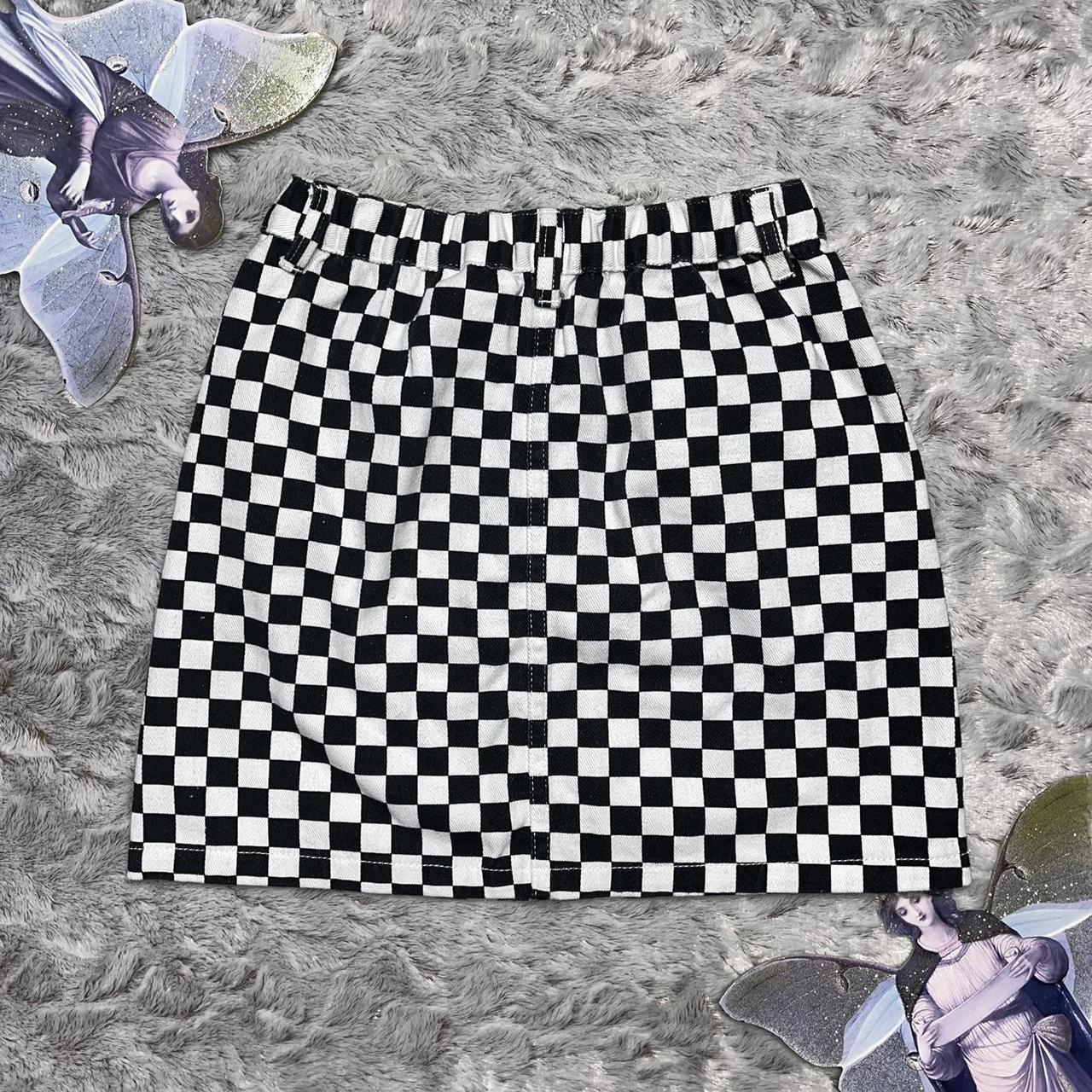 Unif 2024 checkered skirt