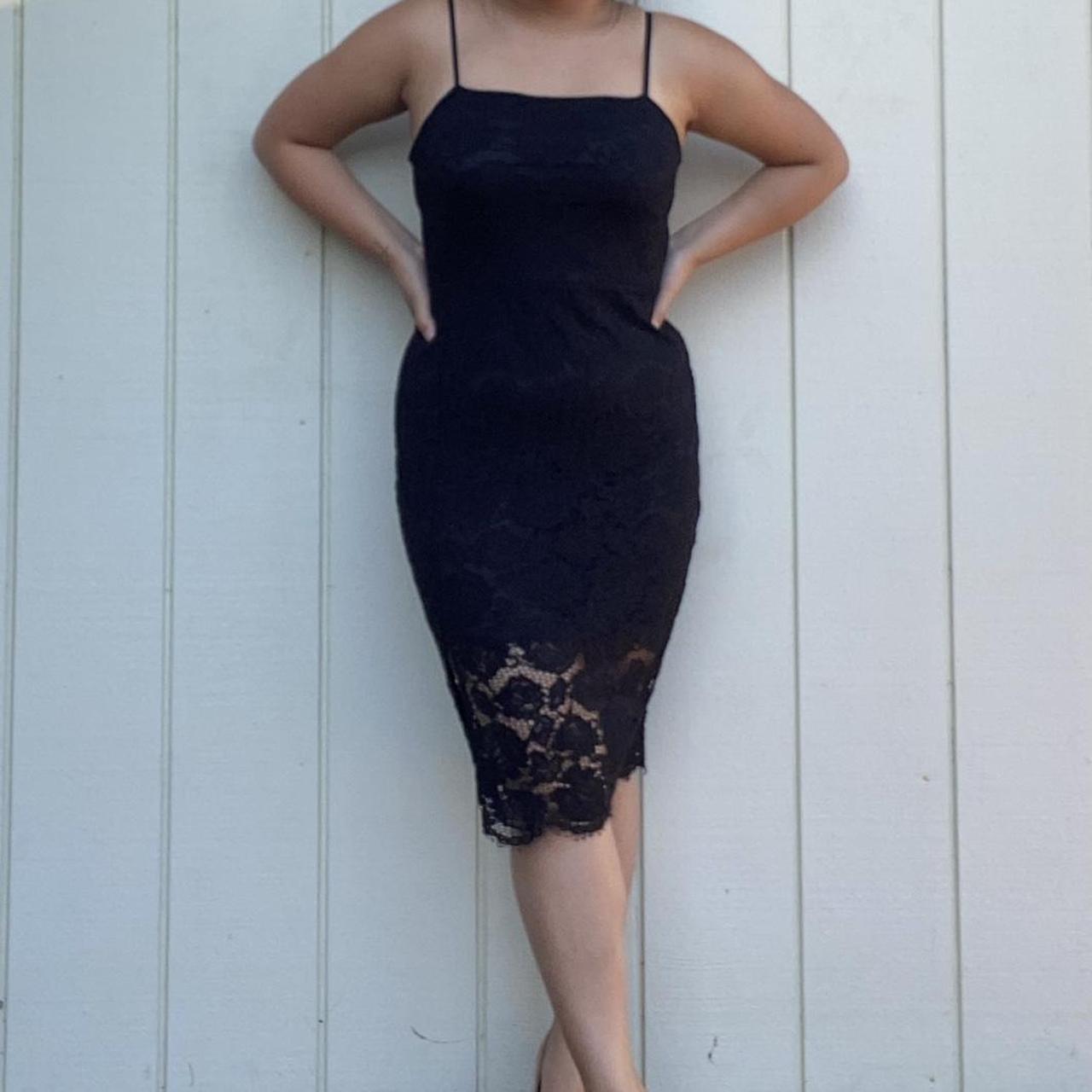 express black lace dress