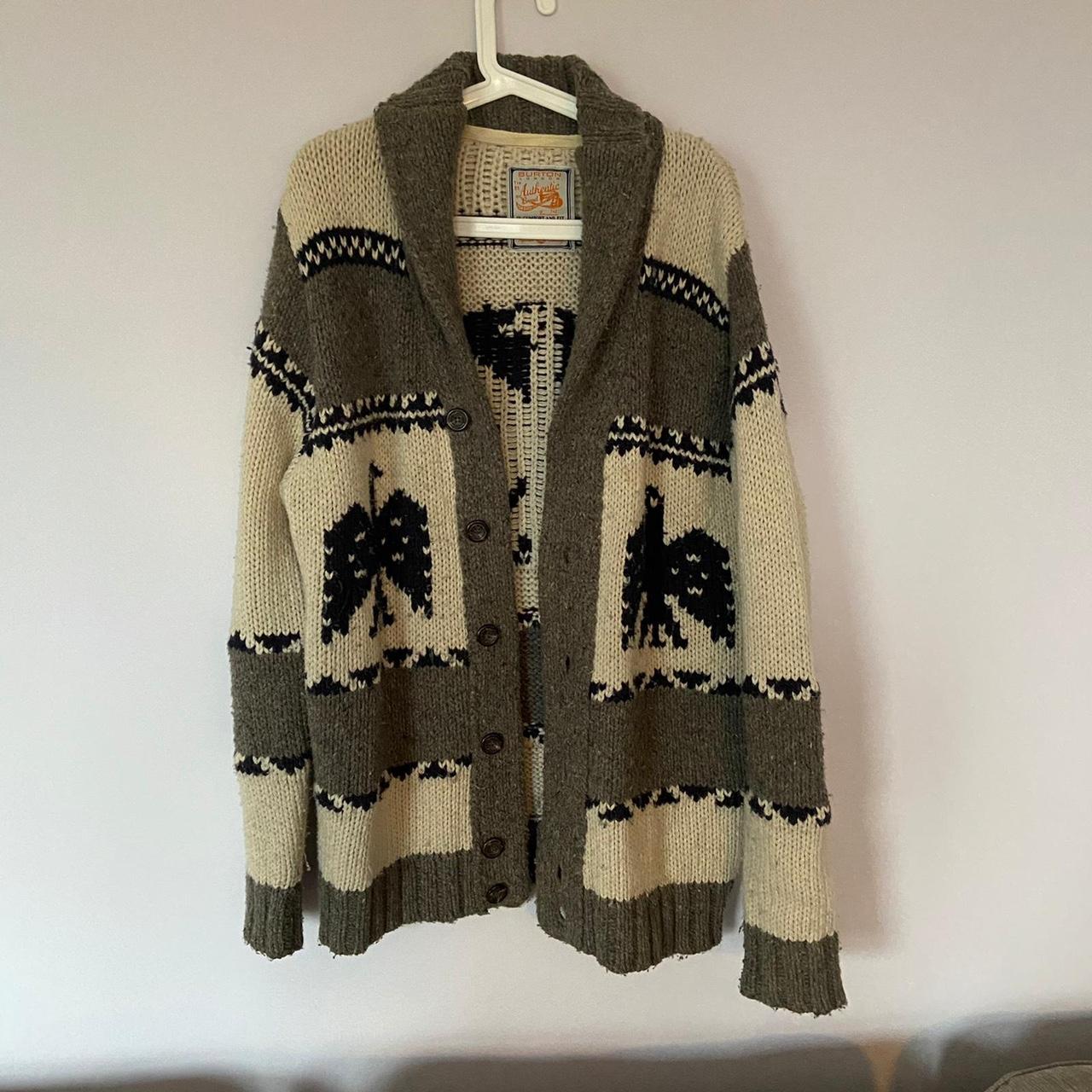 Burton Cardigan worn by Liam Payne from One... - Depop