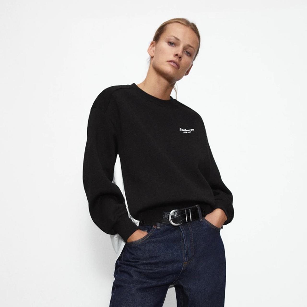 zara beethoven sweatshirt