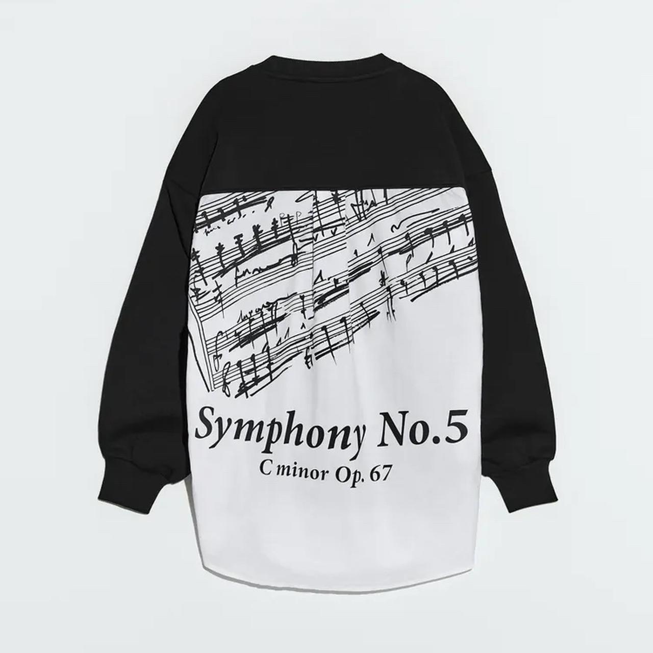 zara beethoven sweatshirt