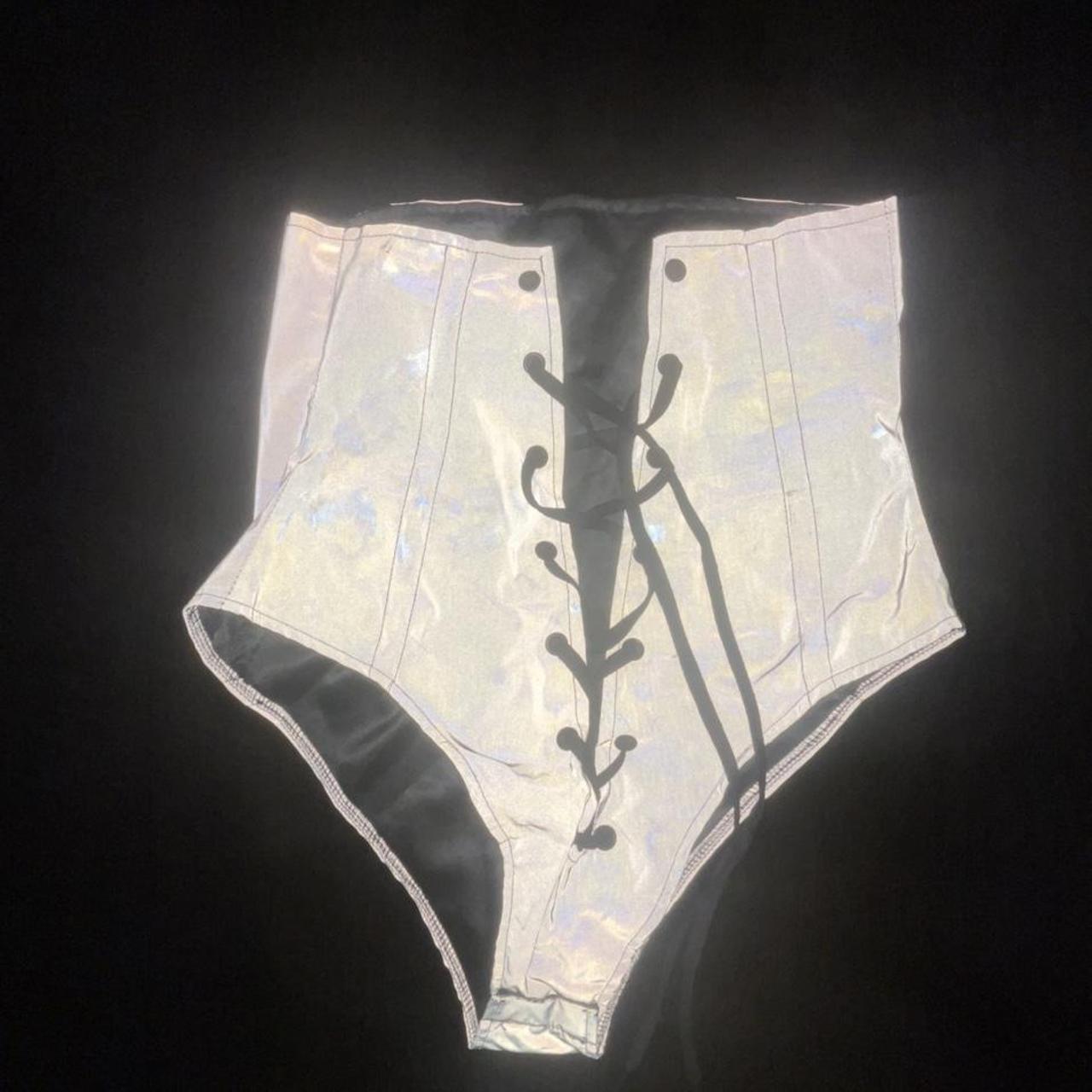 Reflective corset, custom made, Worn just once