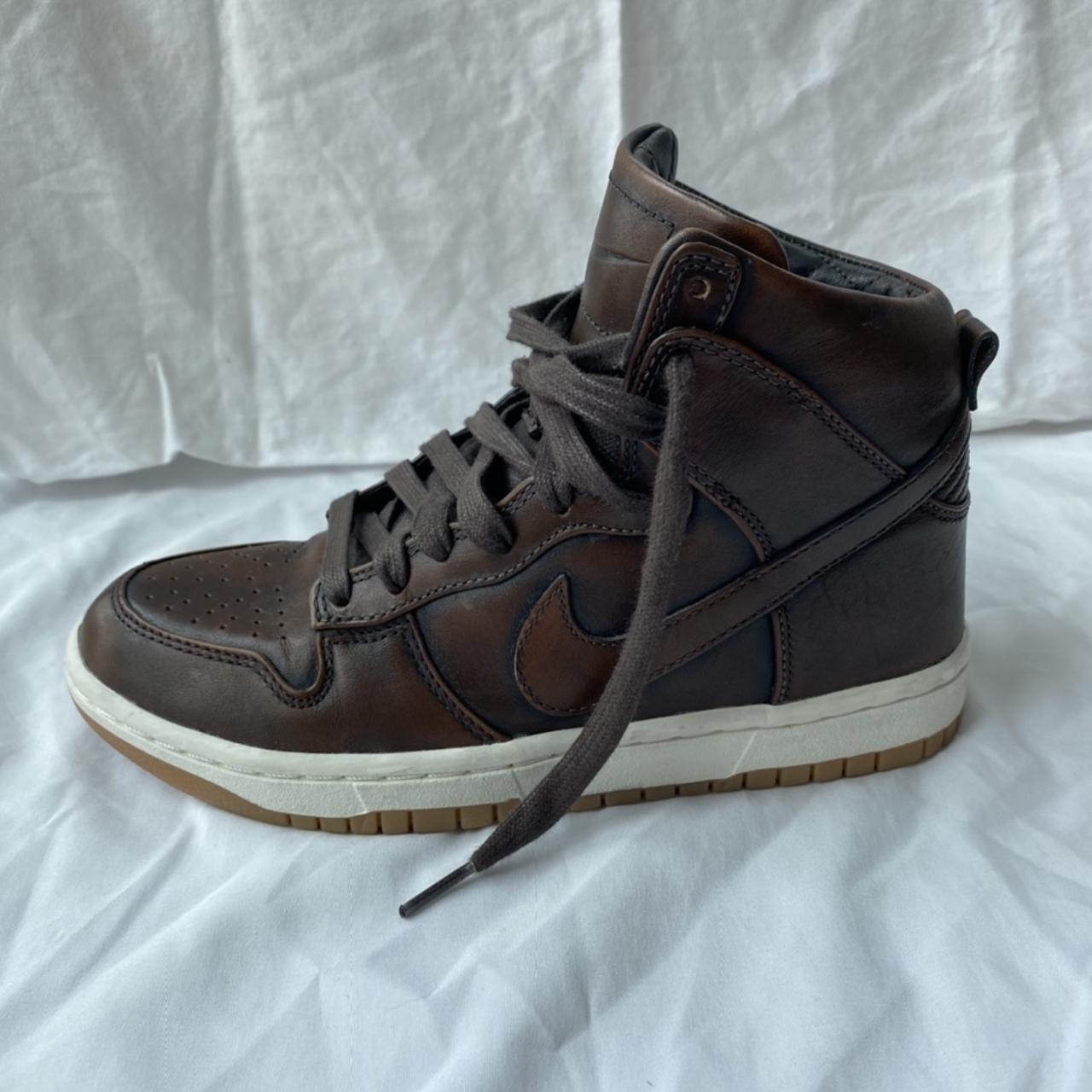 nike burnished leather
