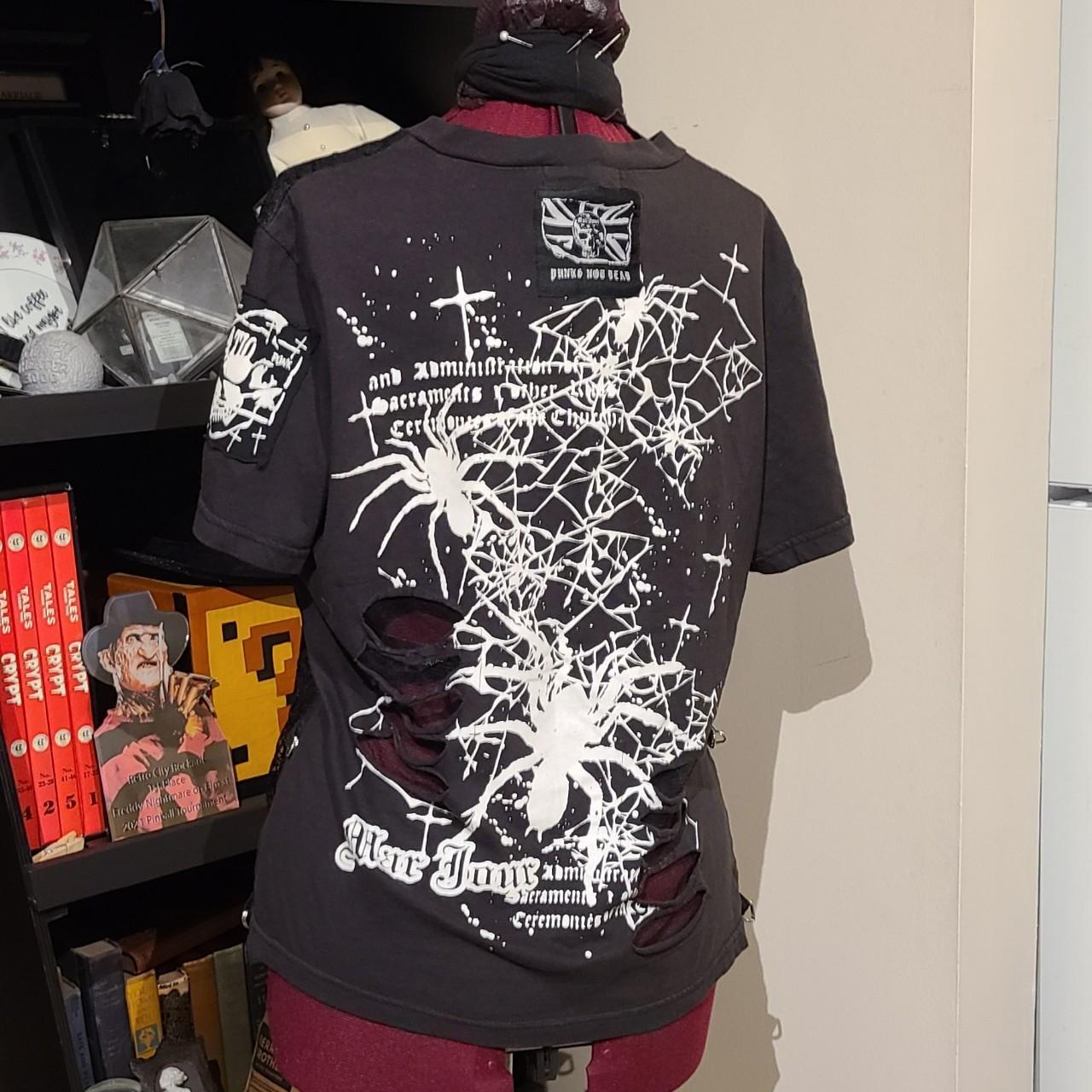 GOTH PUNK! Designer goth brand! I love this top, so... Depop