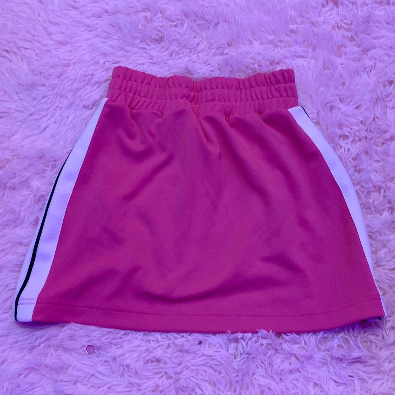 Palm Angels Women's Pink and White Skirt (2)