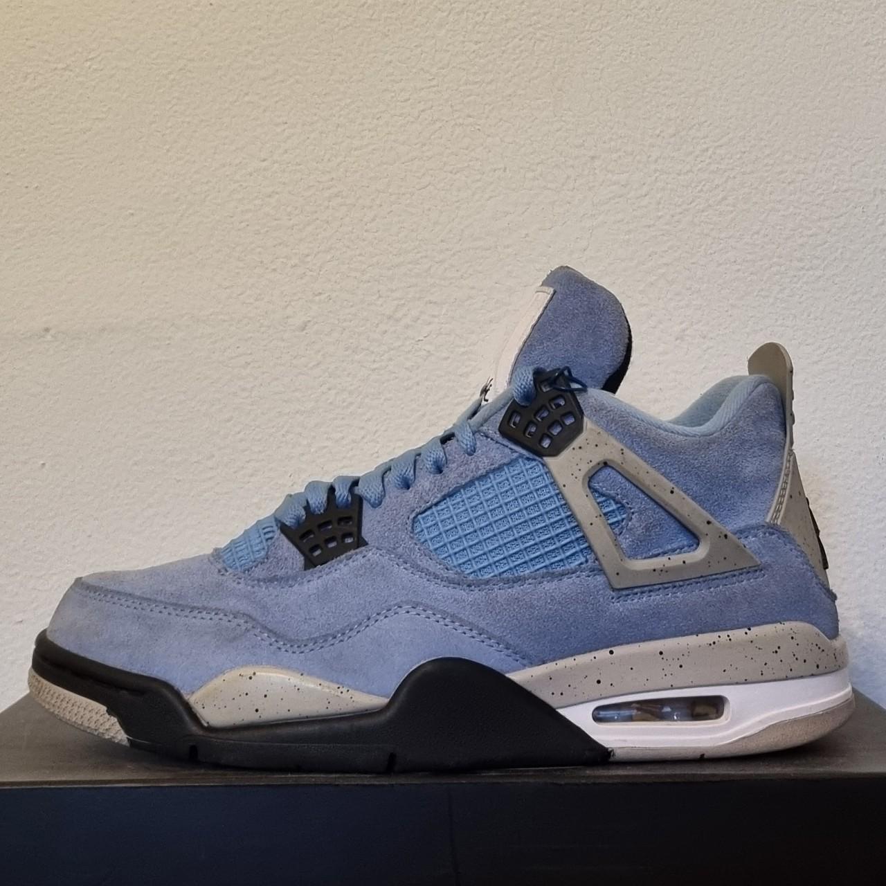 Nike Air Jordan 4 UNC University Blue 🔥👟 OG none,... - Depop