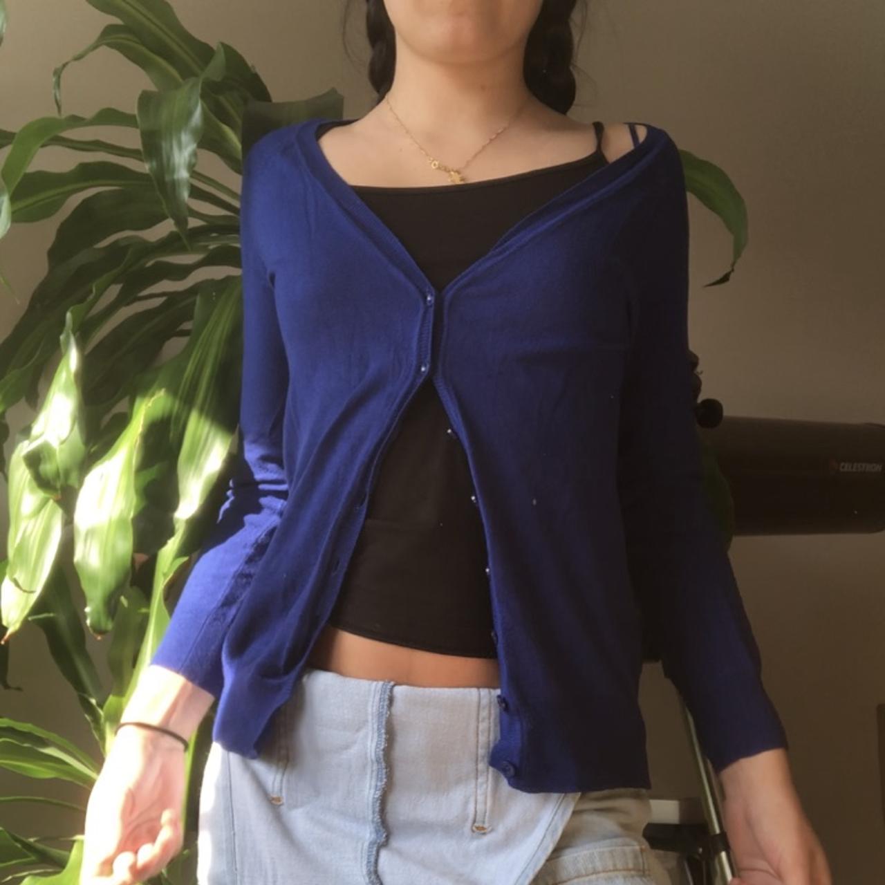 Electric royal deep dark navy bright blue... Depop