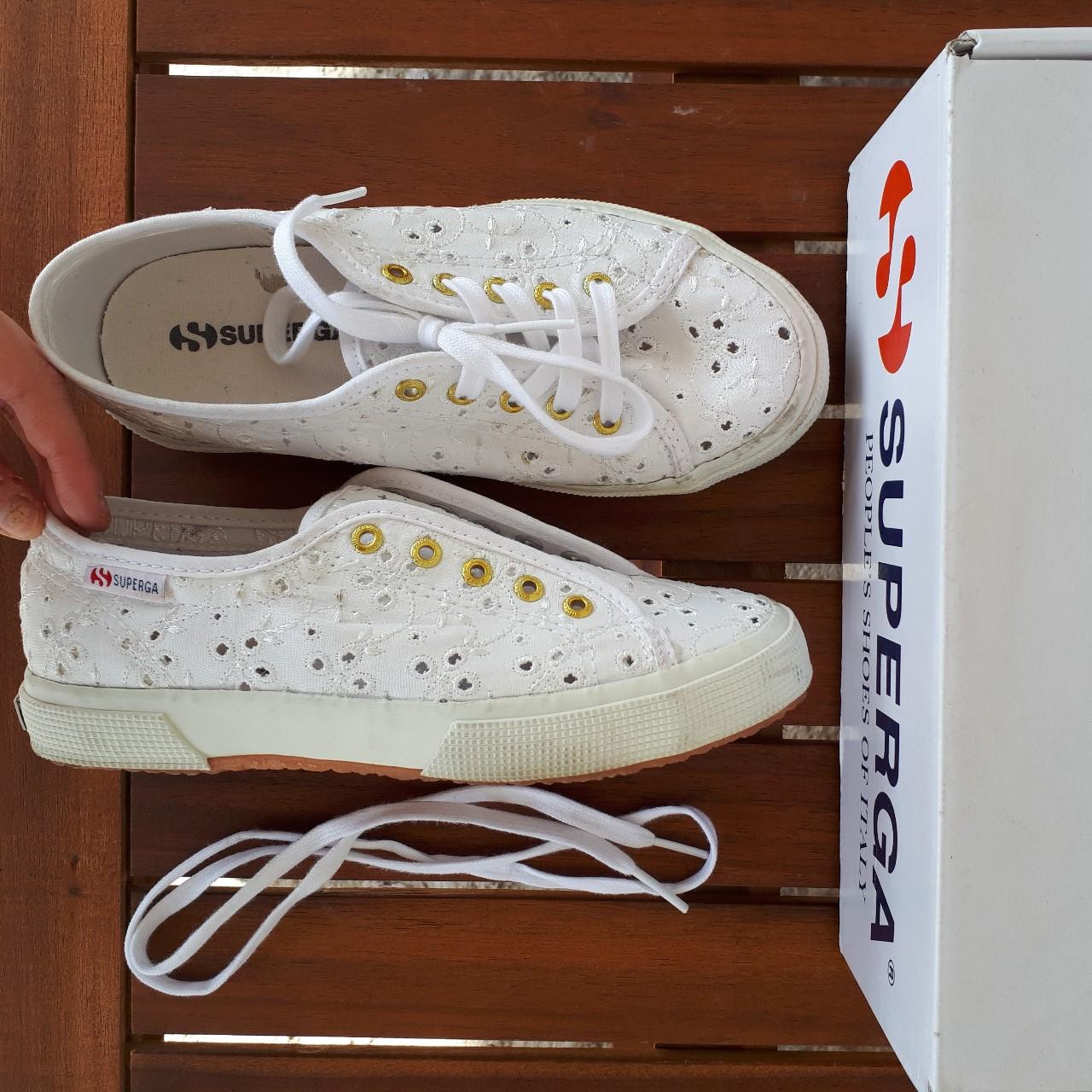 Macramè Scarpa Superga Bimba Le Superga Bambina 2750 KIDS MACRAME