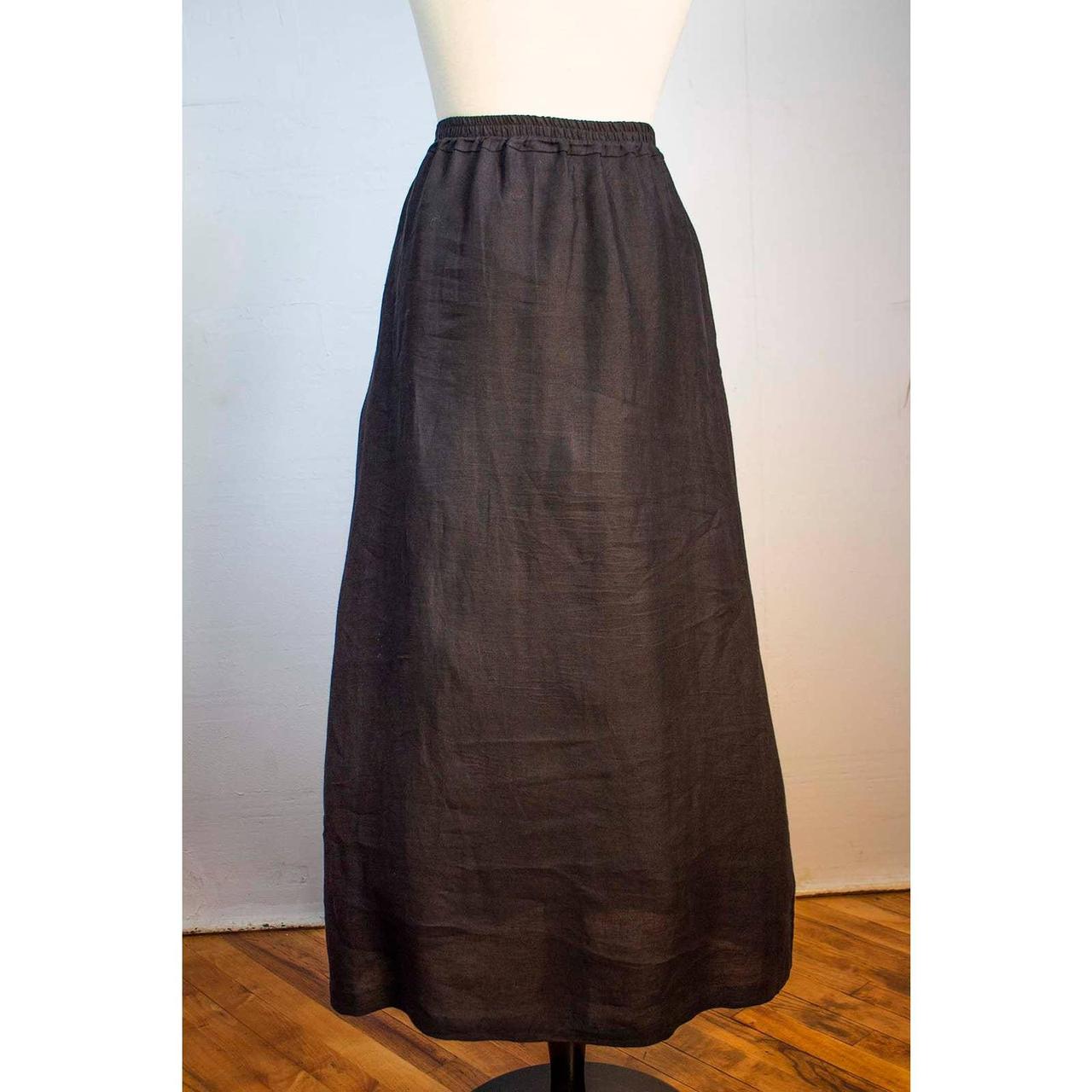 Eskandar Women S Black Skirt Depop