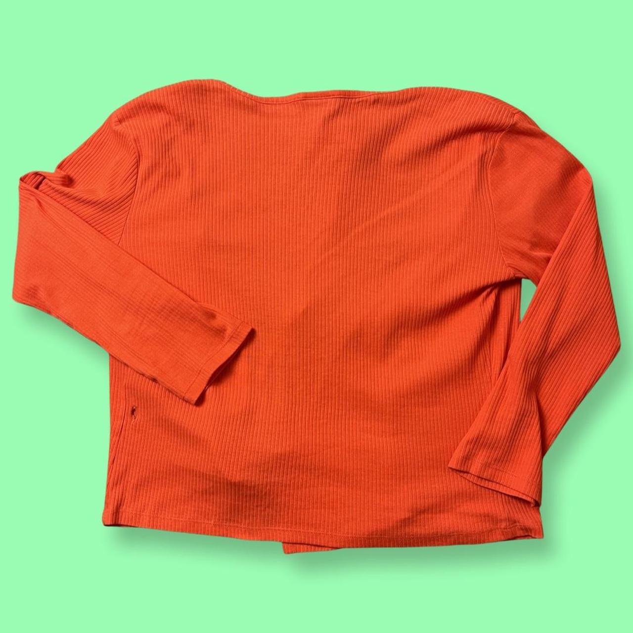 Product Image 2 - womens wrap tie around orange