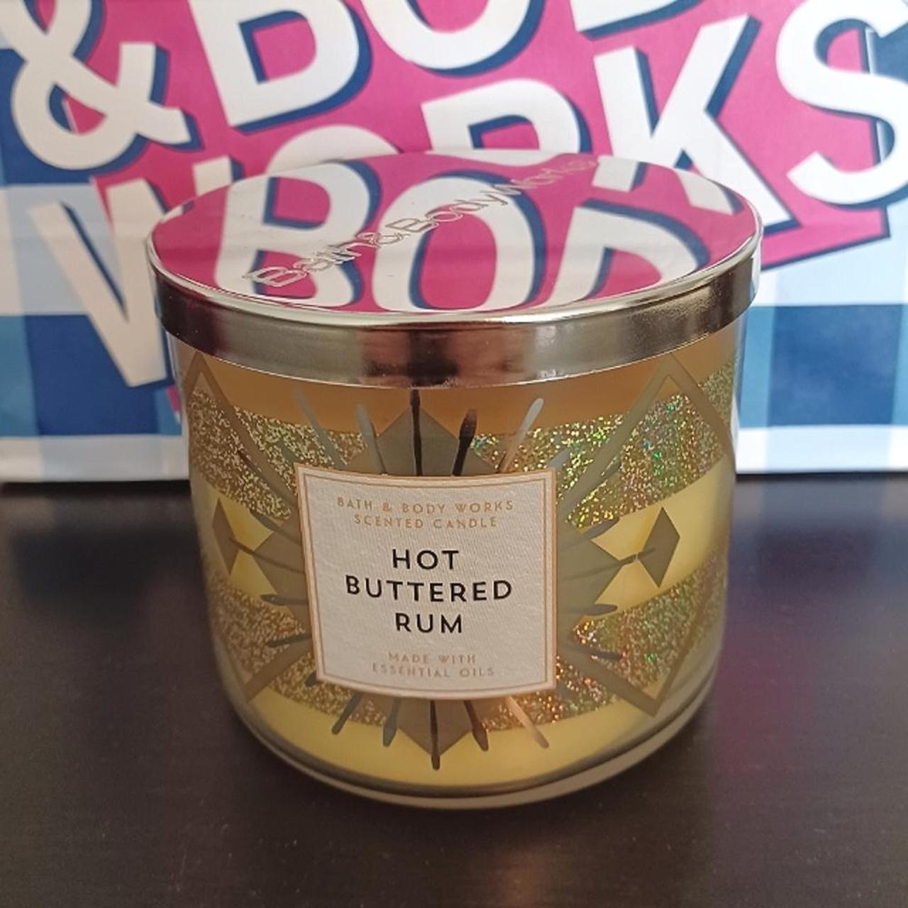 Hot Buttered Rum Scented Candle From Bath And Body Depop 9619