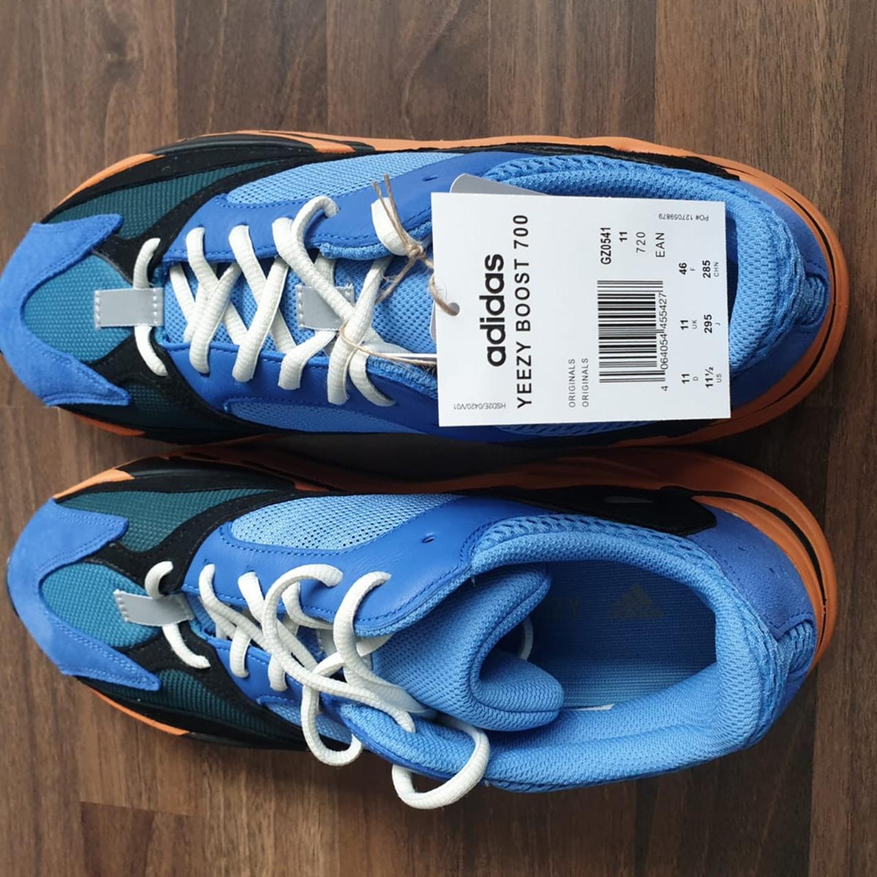 yeezy 700 orange blue