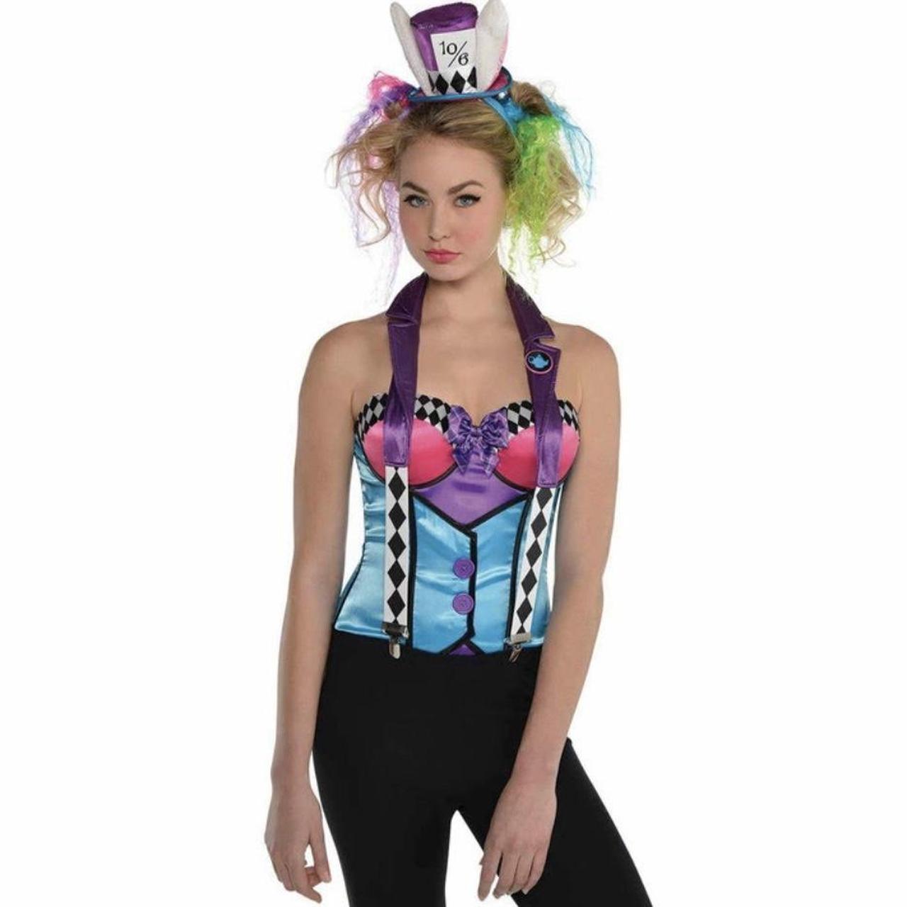 Mad Hatter Corset/Suspenders store Set